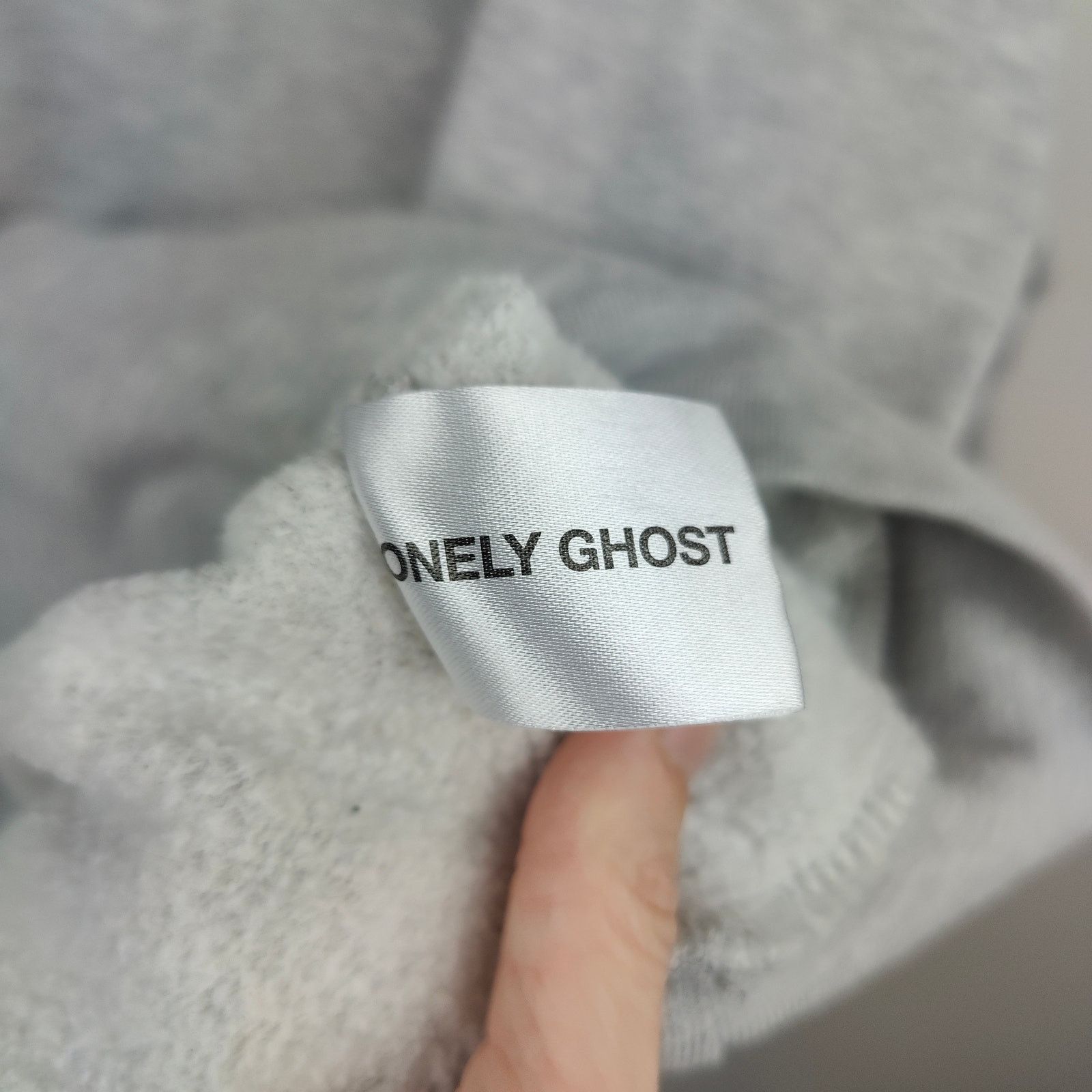 Other Lonely Ghost ILYSIB Hoodie Gray Mens XL Light Gray Heather Size US XL / EU 56 / 4 - 7 Thumbnail