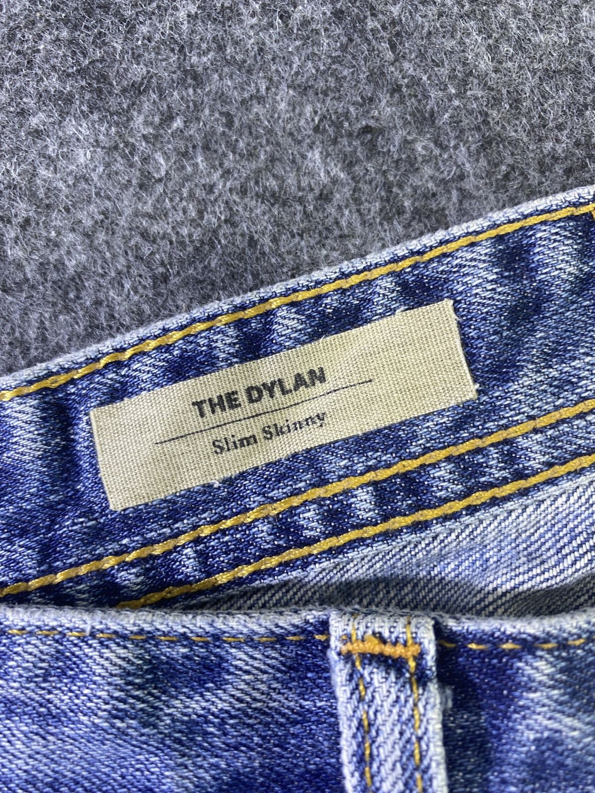 AG Adriano Goldschmied × Japanese Brand AG Adriano Goldschmied Blue Wash Denim - J941 Size 32" / US 10 / IT 46 - 7 Thumbnail