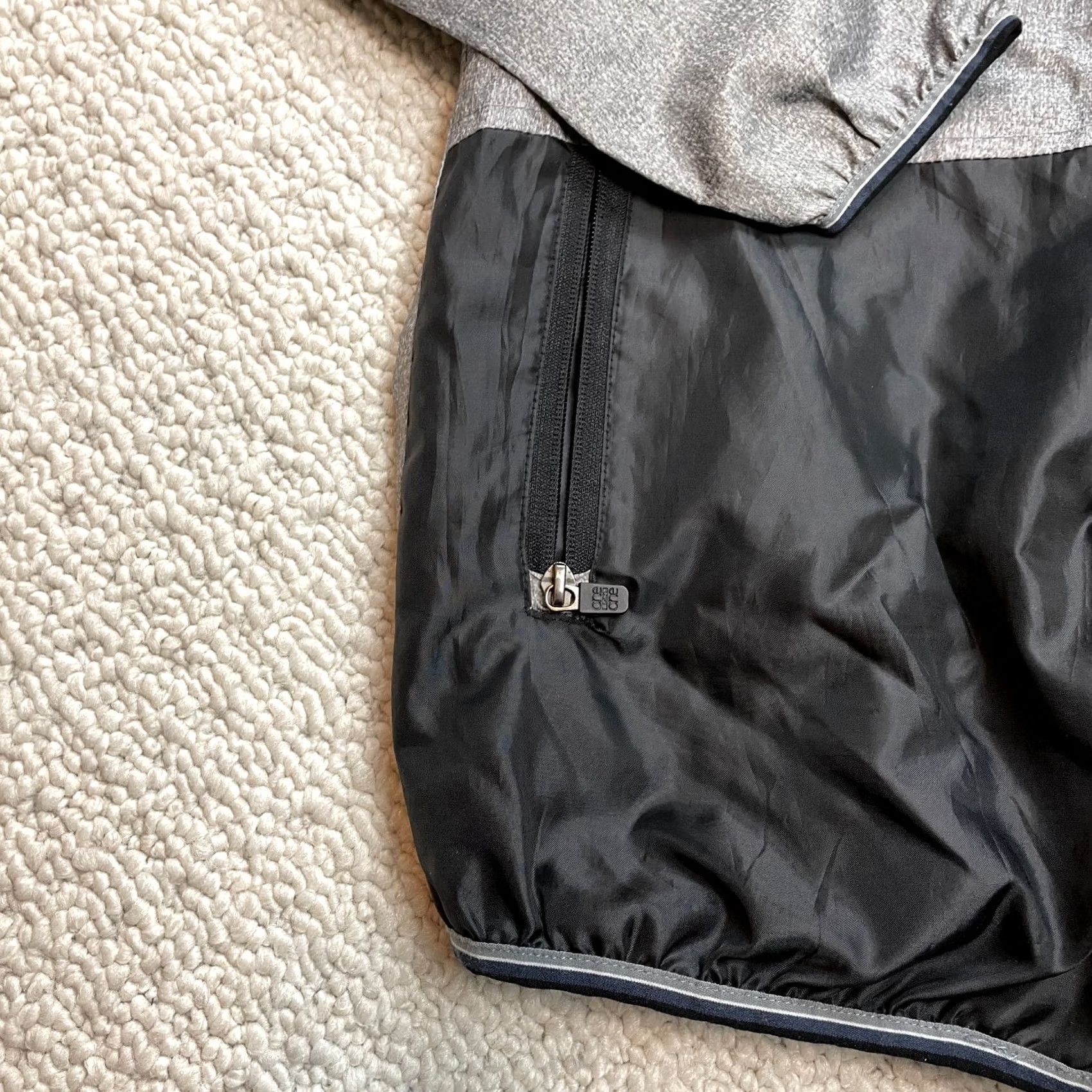 Vintage VINTAGE? No — One Point One Windbreaker Jacket Mens S Gray Hooded Full Zip Pockets Light Jacket Size US S / EU 44-46 / 1 - 3 Thumbnail