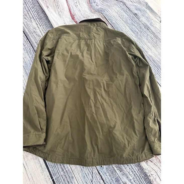 Columbia Columbia Outdoor Olive Utility Chore Jacket with Plaid Linin Size US L / EU 52-54 / 3 - 5 Thumbnail