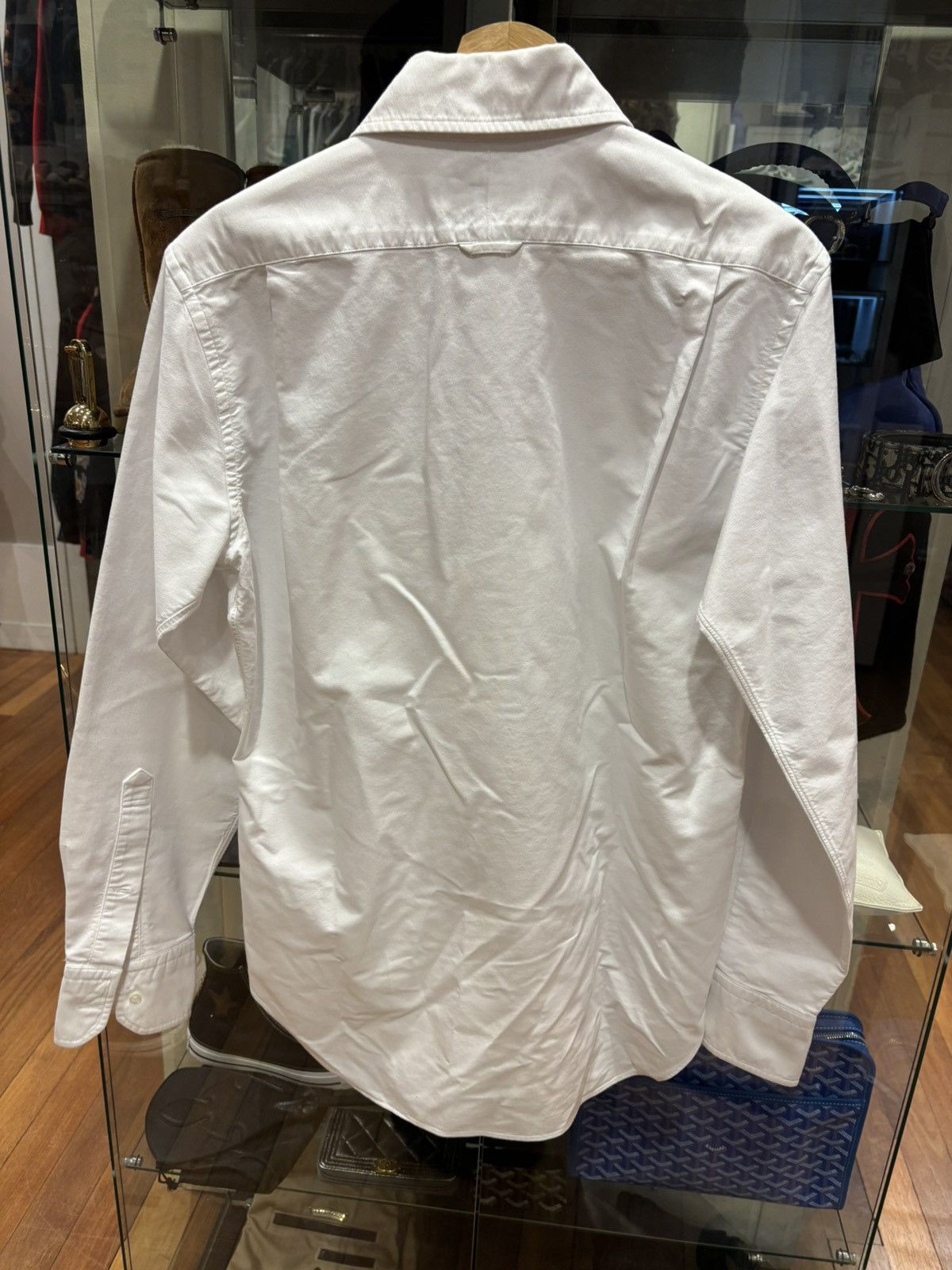 Thom Browne Thom Browne White Button Up Shirt Size US L / EU 52-54 / 3 - 2 Thumbnail