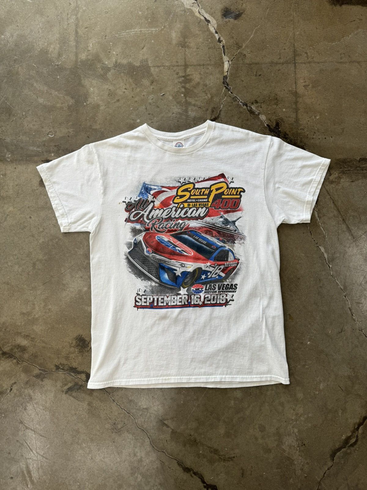 Vintage Vintage South Point 400 All American Racing Las Vegas Size US L / EU 52-54 / 3 - 2 Thumbnail