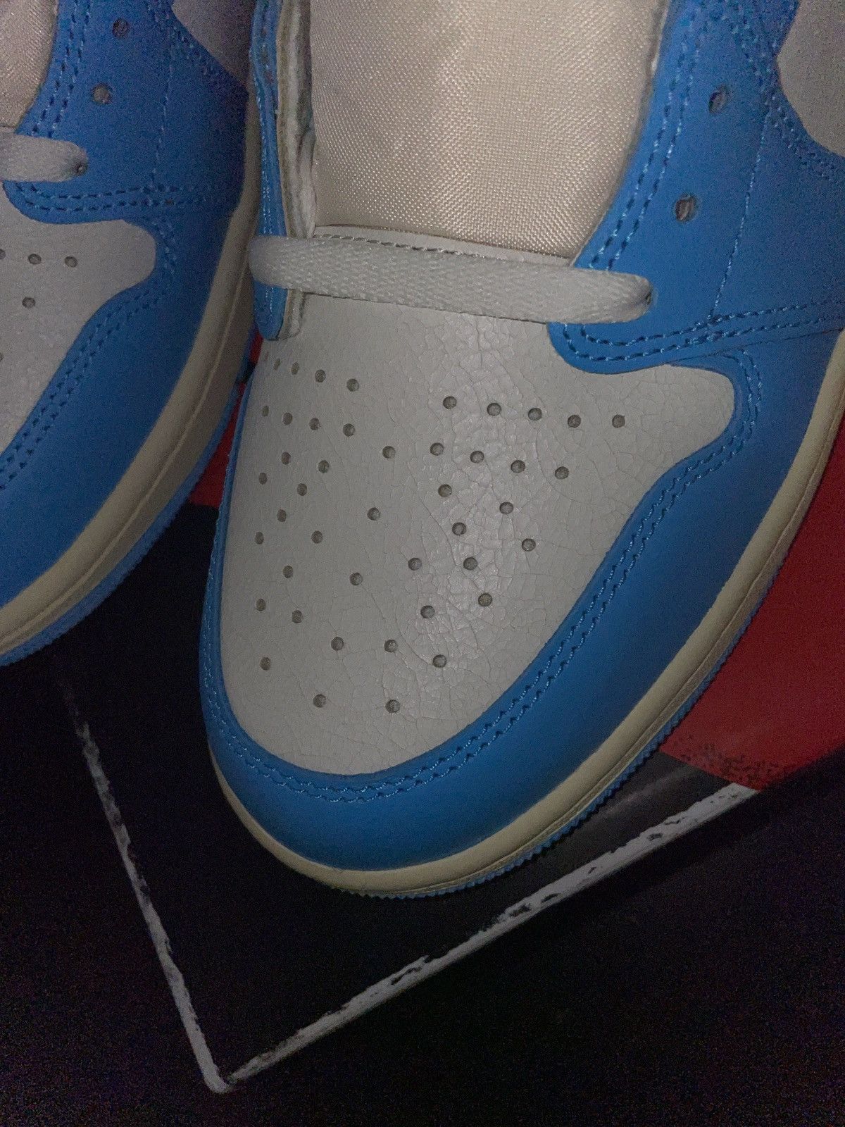 Jordan Brand × Nike × Retrofit AIR JORDAN 1 UNC REIMAGINED 2025 Size US 11 / EU 44 - 2 Thumbnail