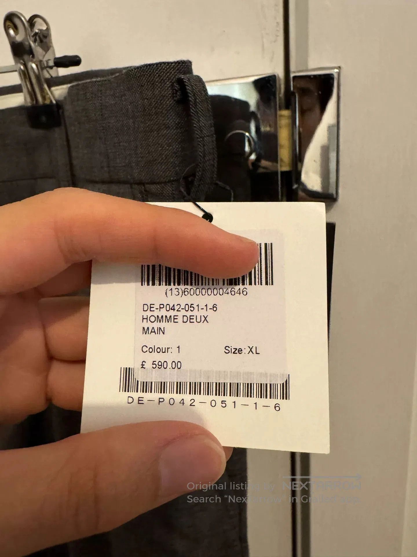 Comme des Garcons Homme Deux Comme des Garçons Homme Deux Dress Pants. Size US 30 / EU 46 - 4 Thumbnail