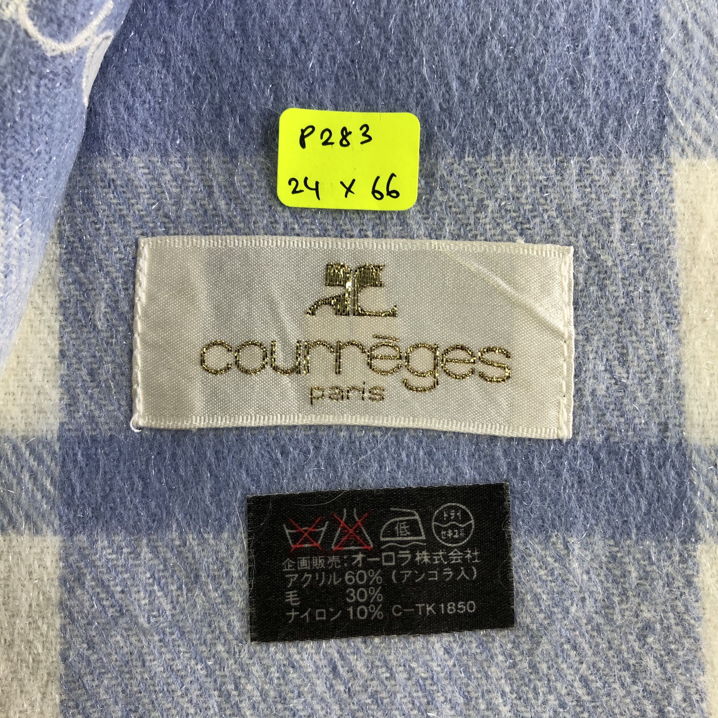 Courreges Courreges Scarf / Muffler / Neckwear Size ONE SIZE - 8 Thumbnail