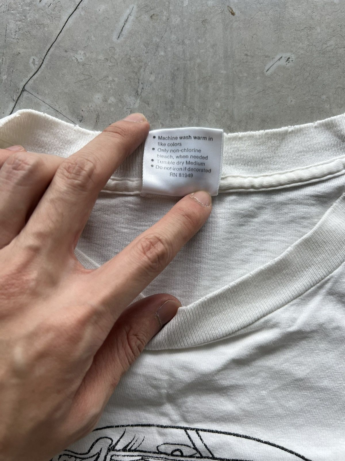Vintage Vintage 90’s NYC Cleanest Windshield Tee (XL) Size US XL / EU 56 / 4 - 3 Thumbnail