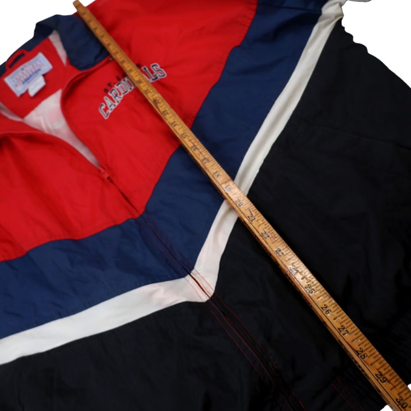 Starter VINTAGE Starter Saint Louis Cardinals Windbreaker Jacket Mens XXL Red Size US XXL / EU 58 / 5 - 7 Thumbnail