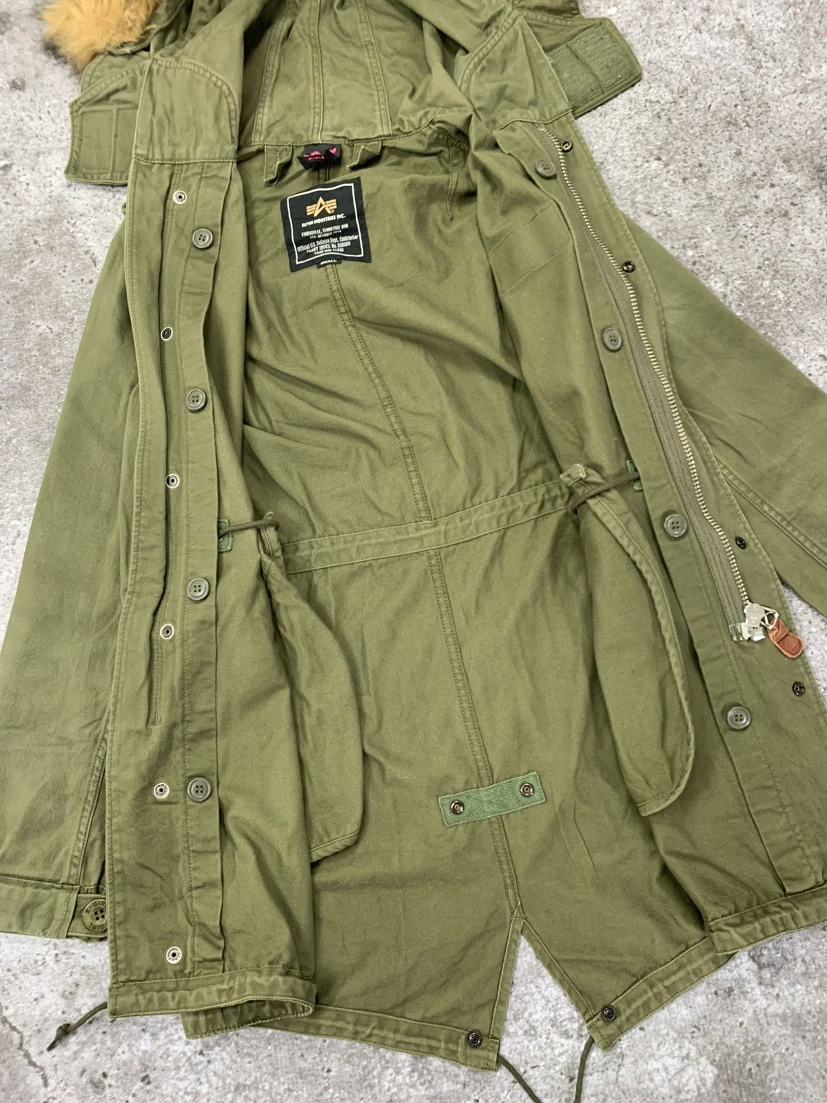Alpha Industries Colaboration “Alpha Industries X Girl” Parkas Fur Jacket Size US S / EU 44-46 / 1 - 3 Thumbnail