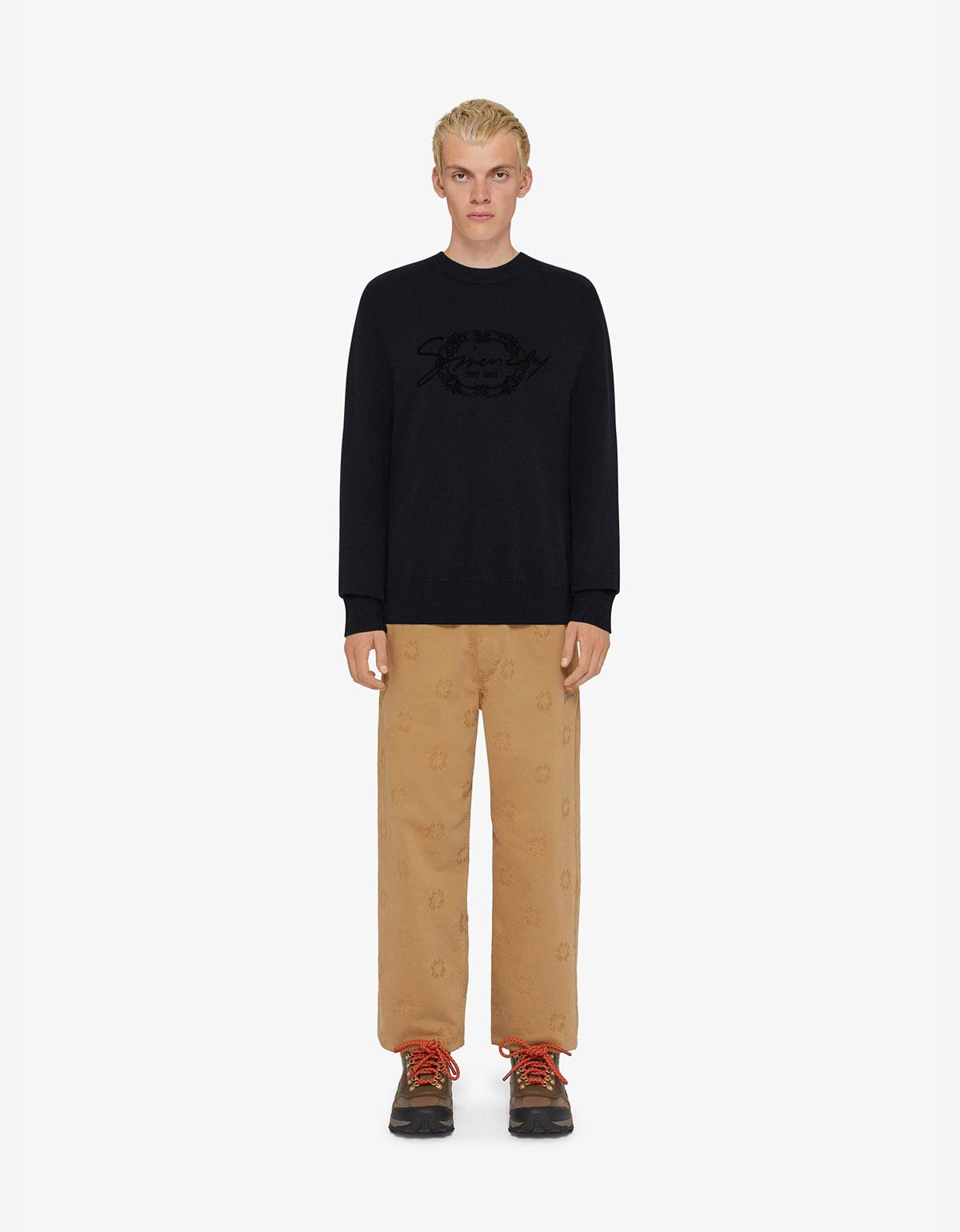 Givenchy Givenchy Black Medallion Sweater Size US XL / EU 56 / 4 - 3 Thumbnail