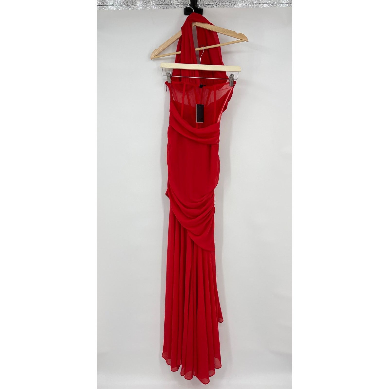REVOLVE NBD | NWT Christian Gown in Red Corset Maxi Dress S Size S / US 4 / IT 40 - 5 Thumbnail