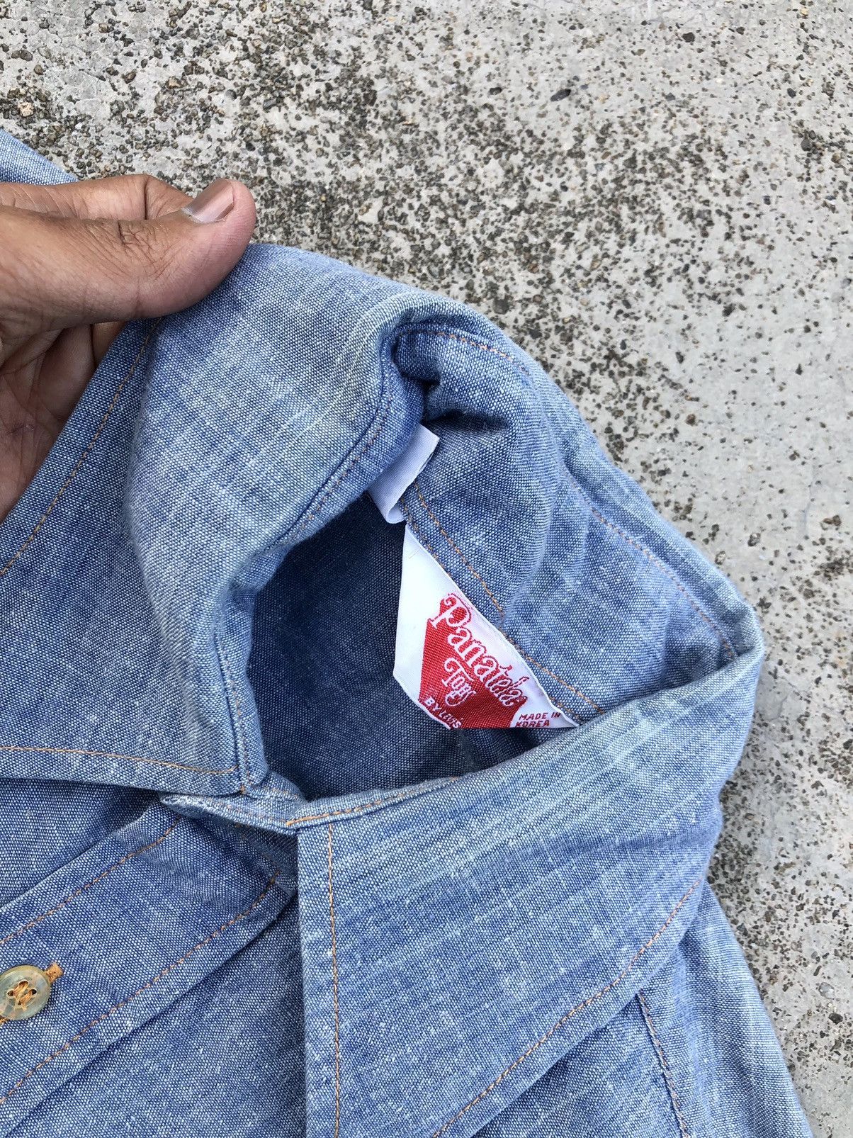 Levi's × Vintage VTGE LEVIS PANATELA TOP BIG E Size S / US 4 / IT 40 - 8 Thumbnail