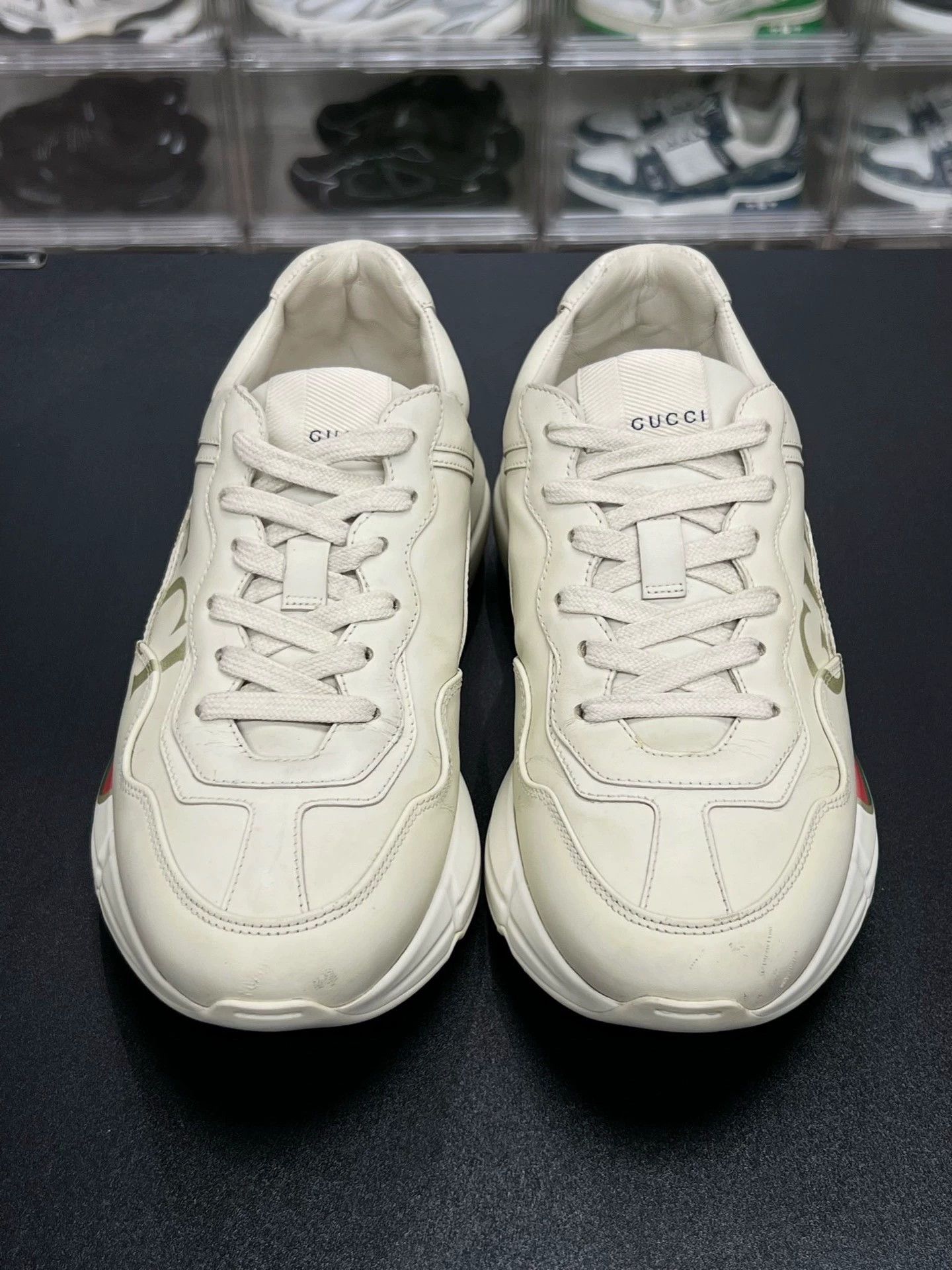 Gucci gucci rhyton logo dad sneakers size 38 Size US 5.5 / EU 38 - 2 Thumbnail