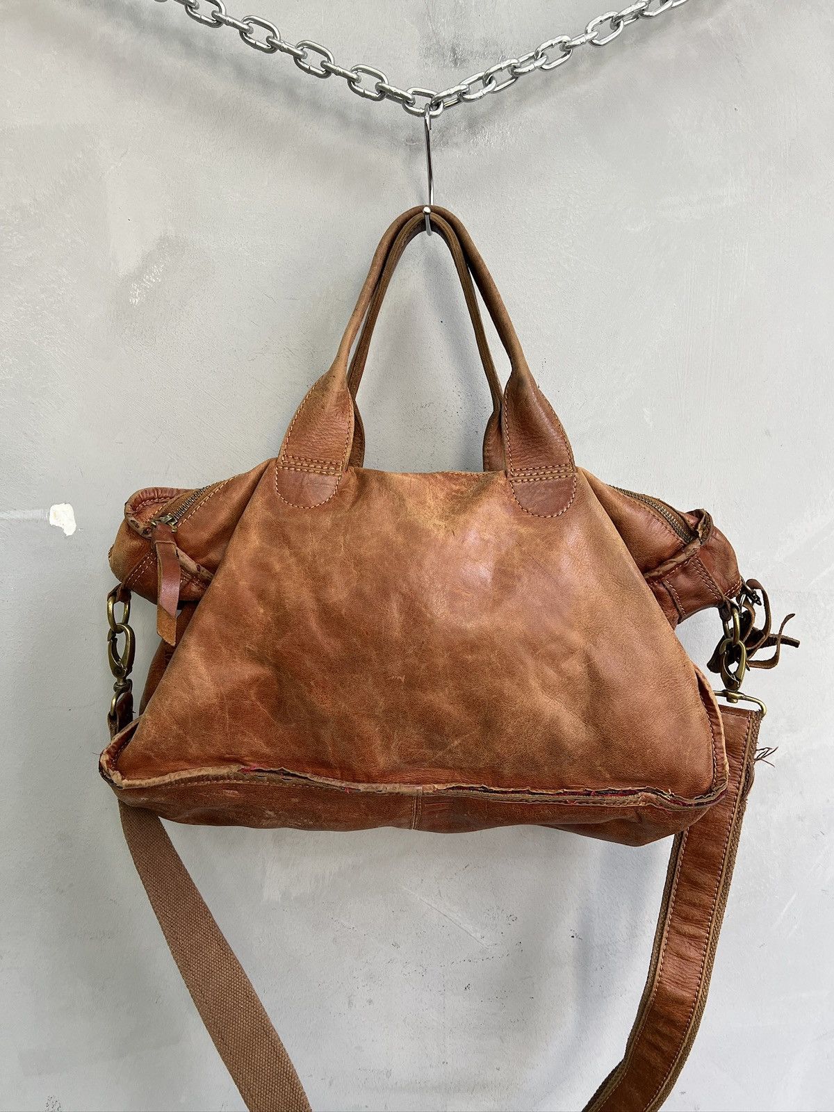 Diesel Diesel style leather shoulder bag leather hype Size ONE SIZE - 6 Thumbnail