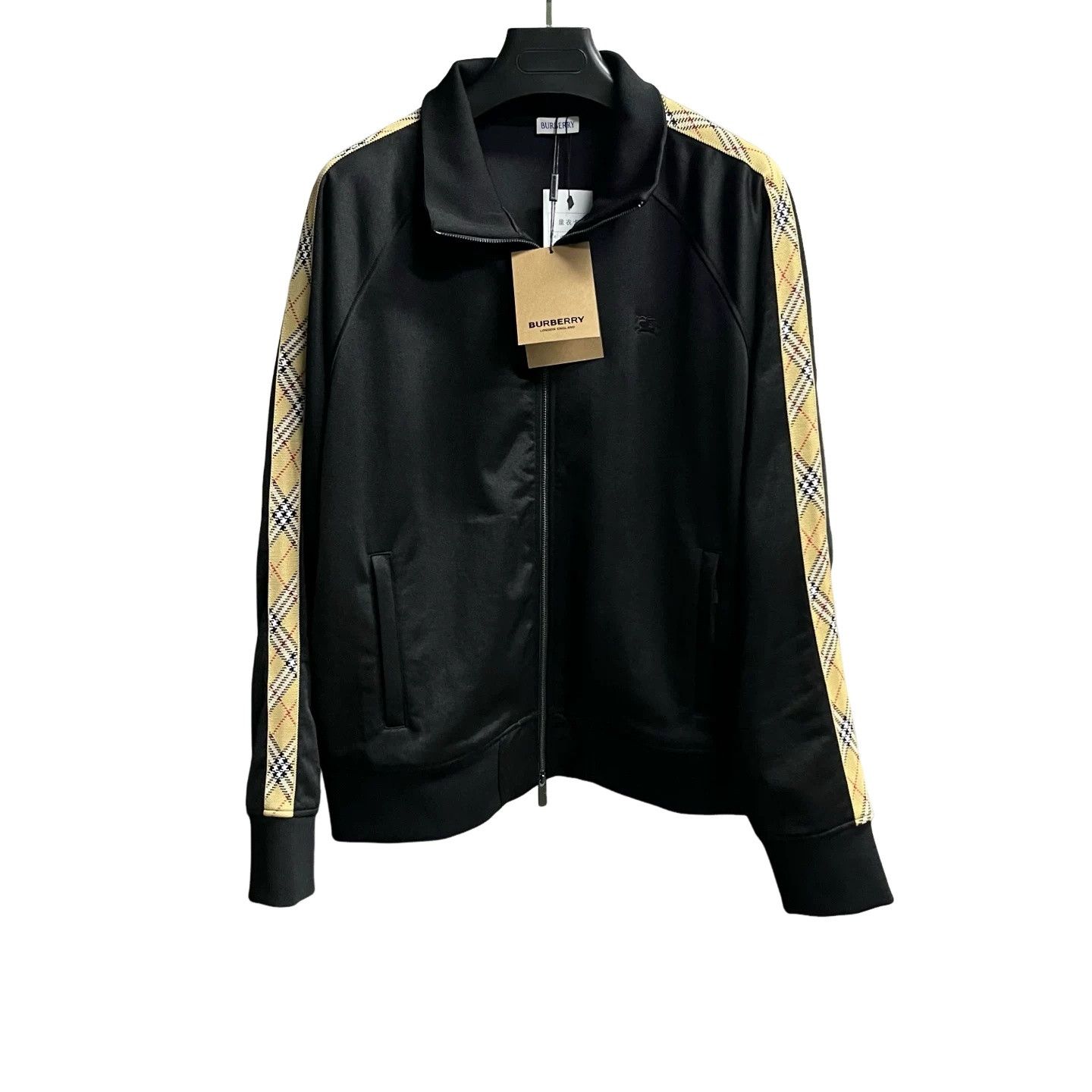 Burberry Burberry Check Side Stripe Track Jacket XXL Size US XXL / EU 58 / 5 - 1 Thumbnail