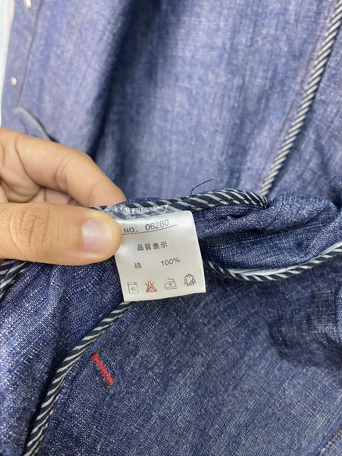 Yohji Yamamoto Vintage Sacny Y’saccs Yohji Yamamoto Denim Jacket Size US M / EU 48-50 / 2 - 13 Thumbnail