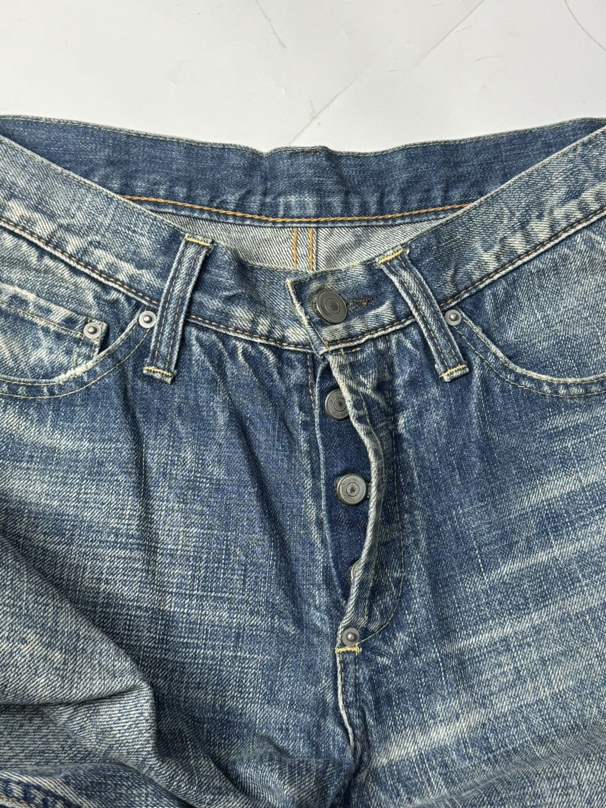 WJK Japan Mudwash Denim Flare Distressed Fuga Ifsix Goa