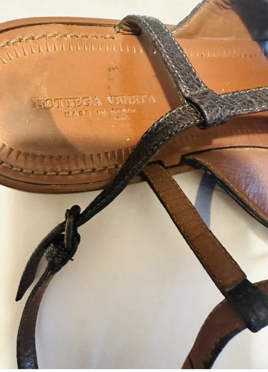 Bottega Veneta Bottega Veneta woven leather sandals Size US 10 / IT 40 - 2 Thumbnail