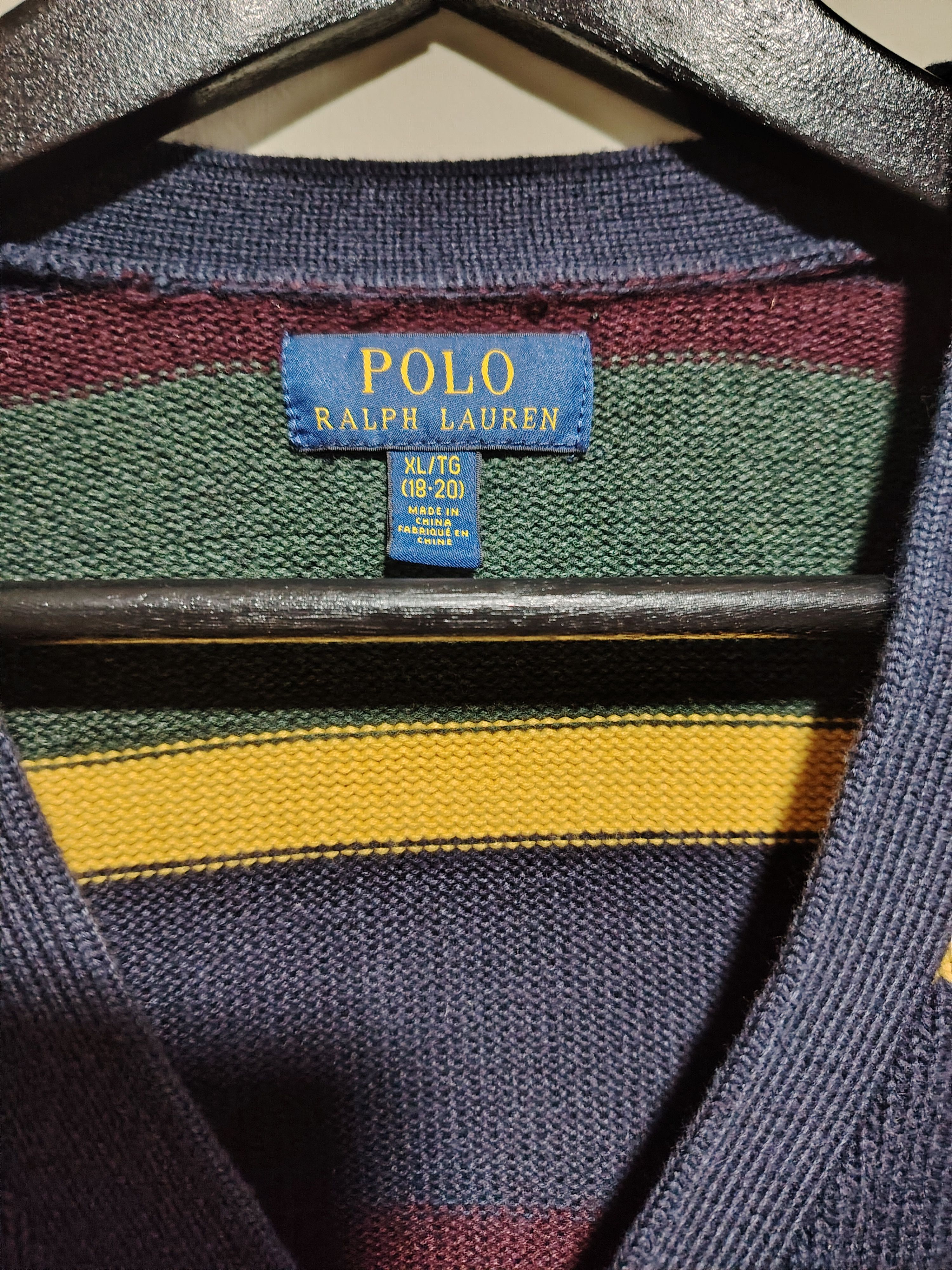 Polo Ralph Lauren Polo Ralph Lauren Striped Multicolour sweater Size US S / EU 44-46 / 1 - 4 Thumbnail