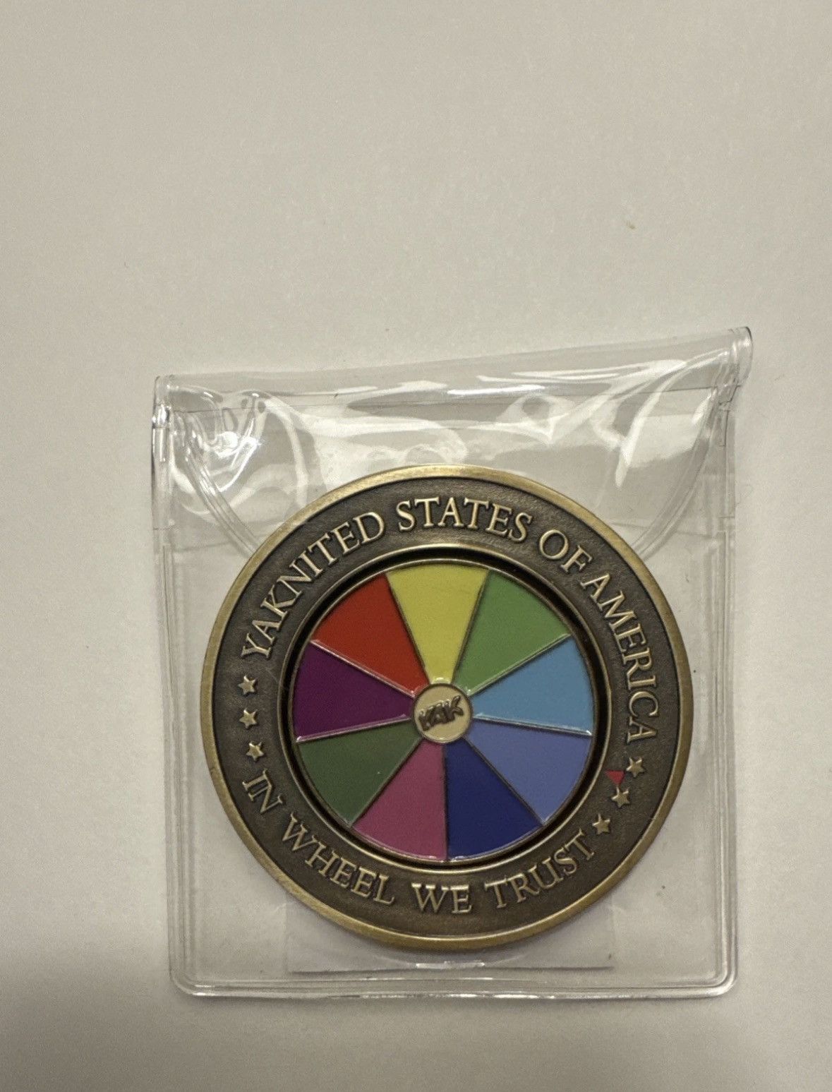 Other The Yak Barstool Sports Wheel Golden Kiss Coin Size ONE SIZE - 2 Thumbnail