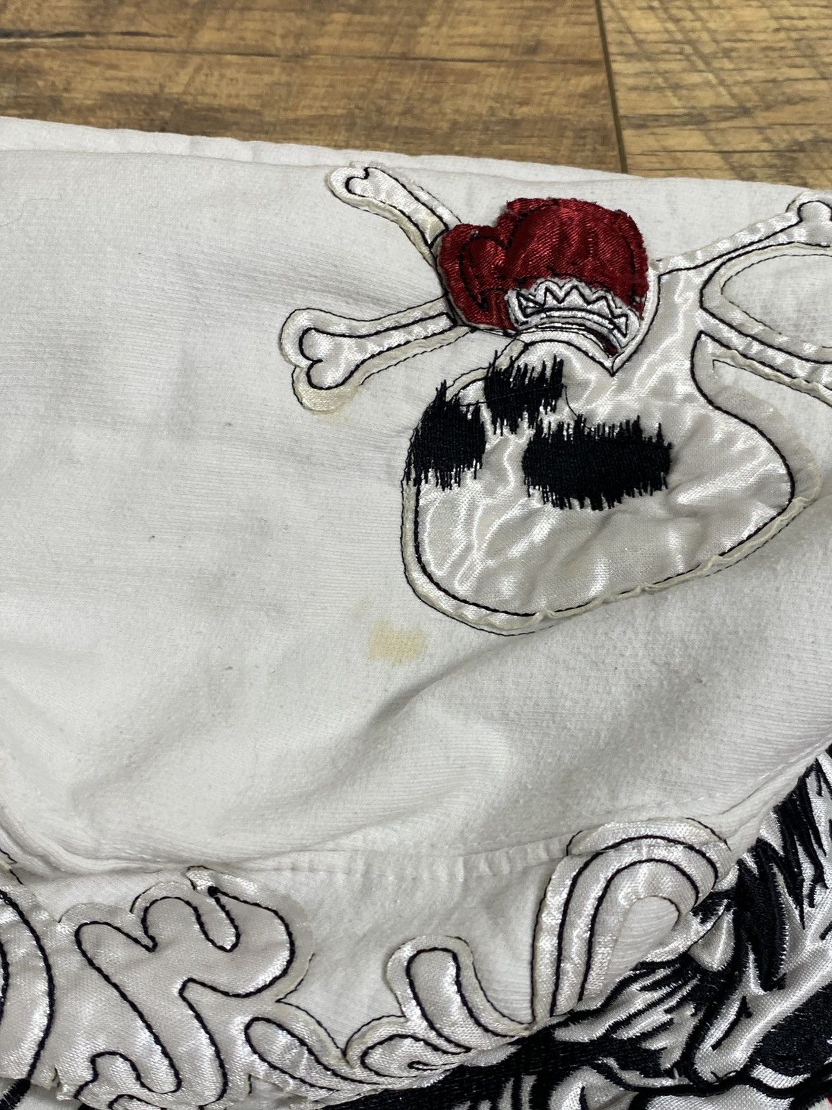 Ed Hardy Ed Hardy Style All-Over Embroidery Hoodie Y2K Retro Rare Size L / US 10 / IT 46 - 7 Thumbnail