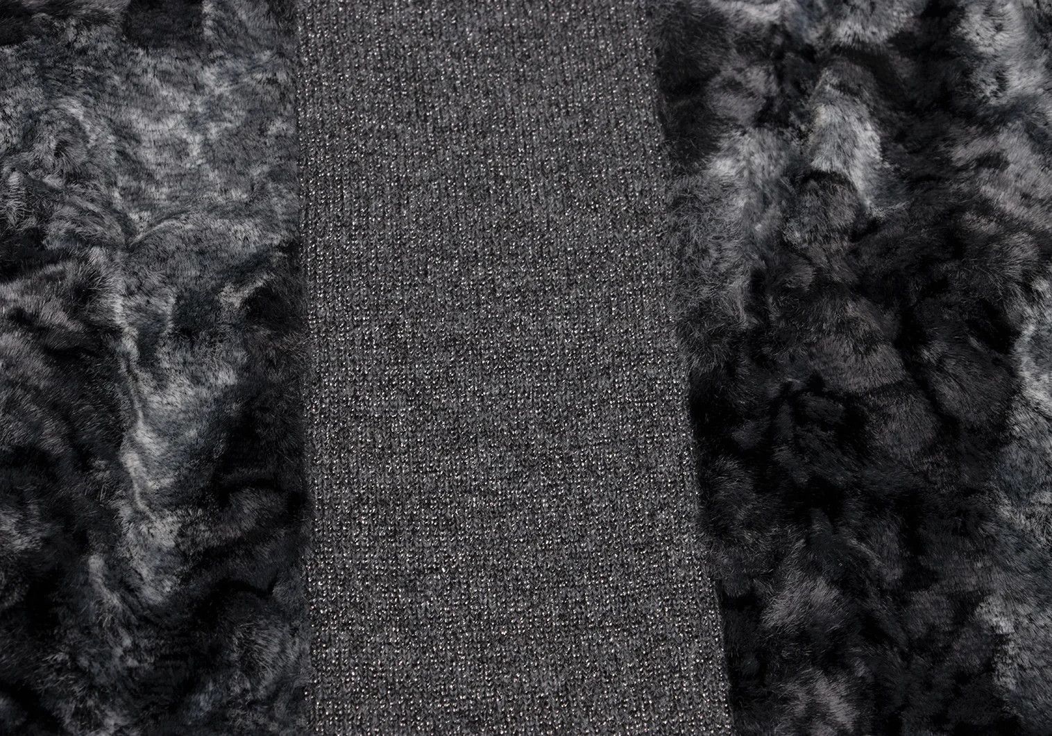 Jean Paul Gaultier Reversible Knit Blouson with Berber Lining in Gray Size US M / EU 48-50 / 2 - 12 Thumbnail