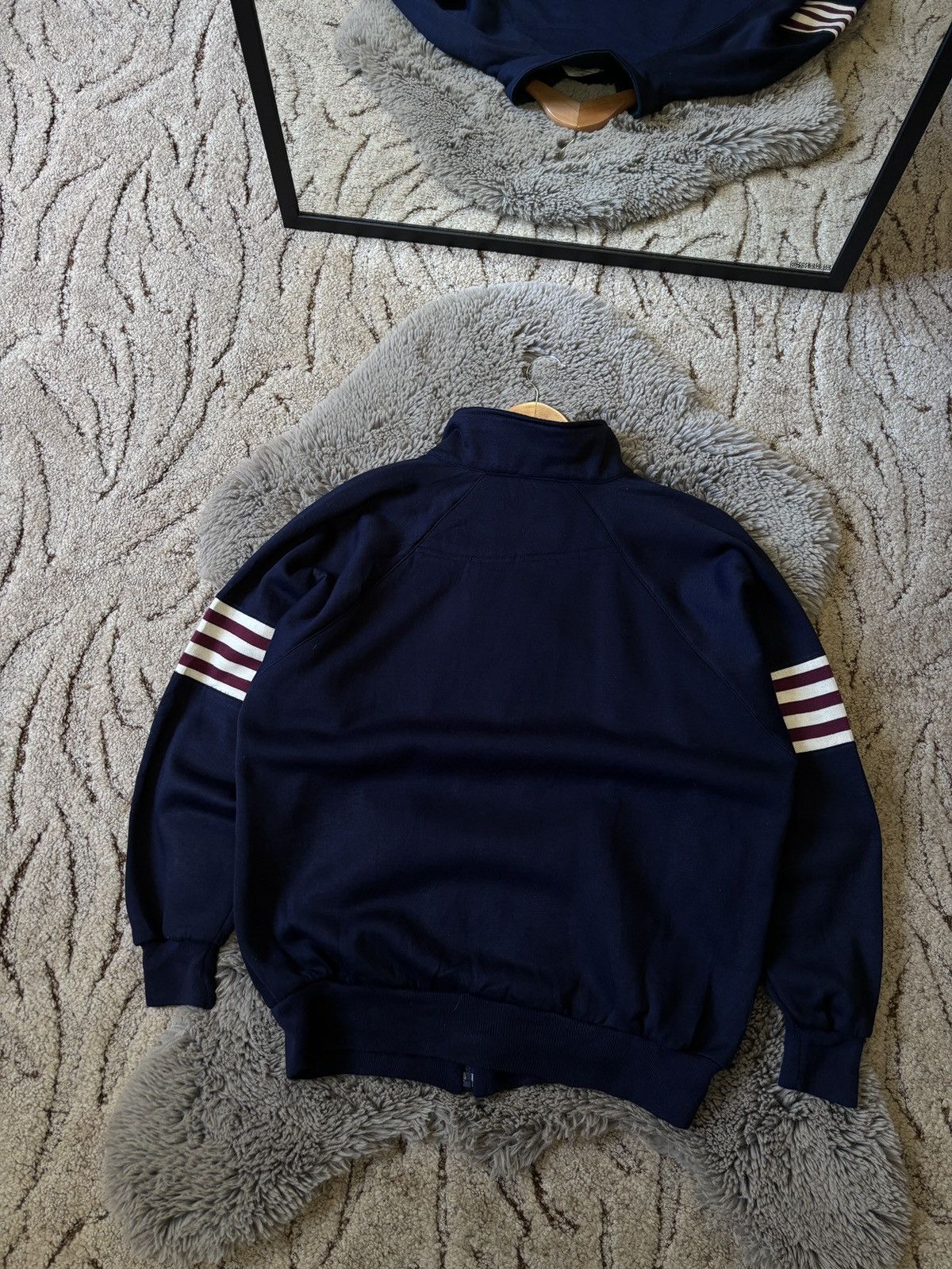 Christian Dior Monsieur × Vintage Christian Dior Monsieur Vintage Blue zip sweater Size US M / EU 48-50 / 2 - 2 Thumbnail