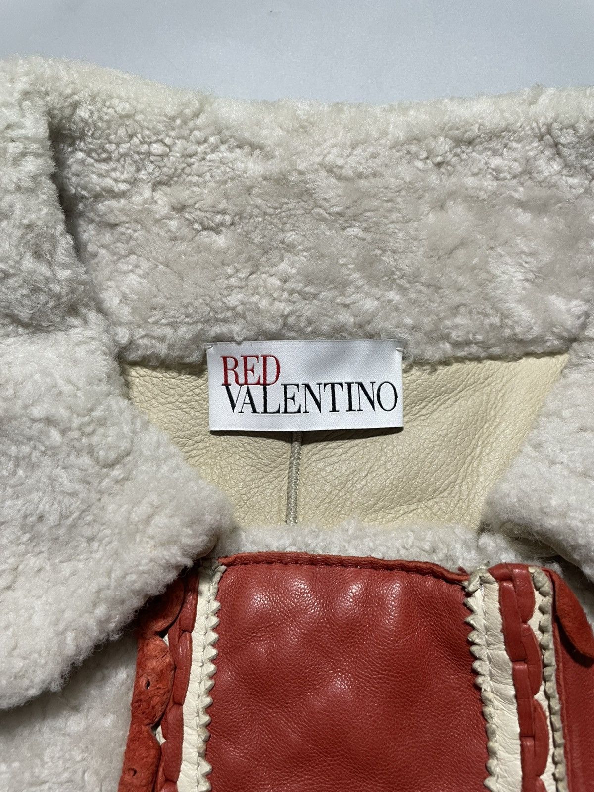 RED Valentino Red Valentino Lamb Fur Trench Coat Size S / US 4 / IT 40 - 8 Thumbnail