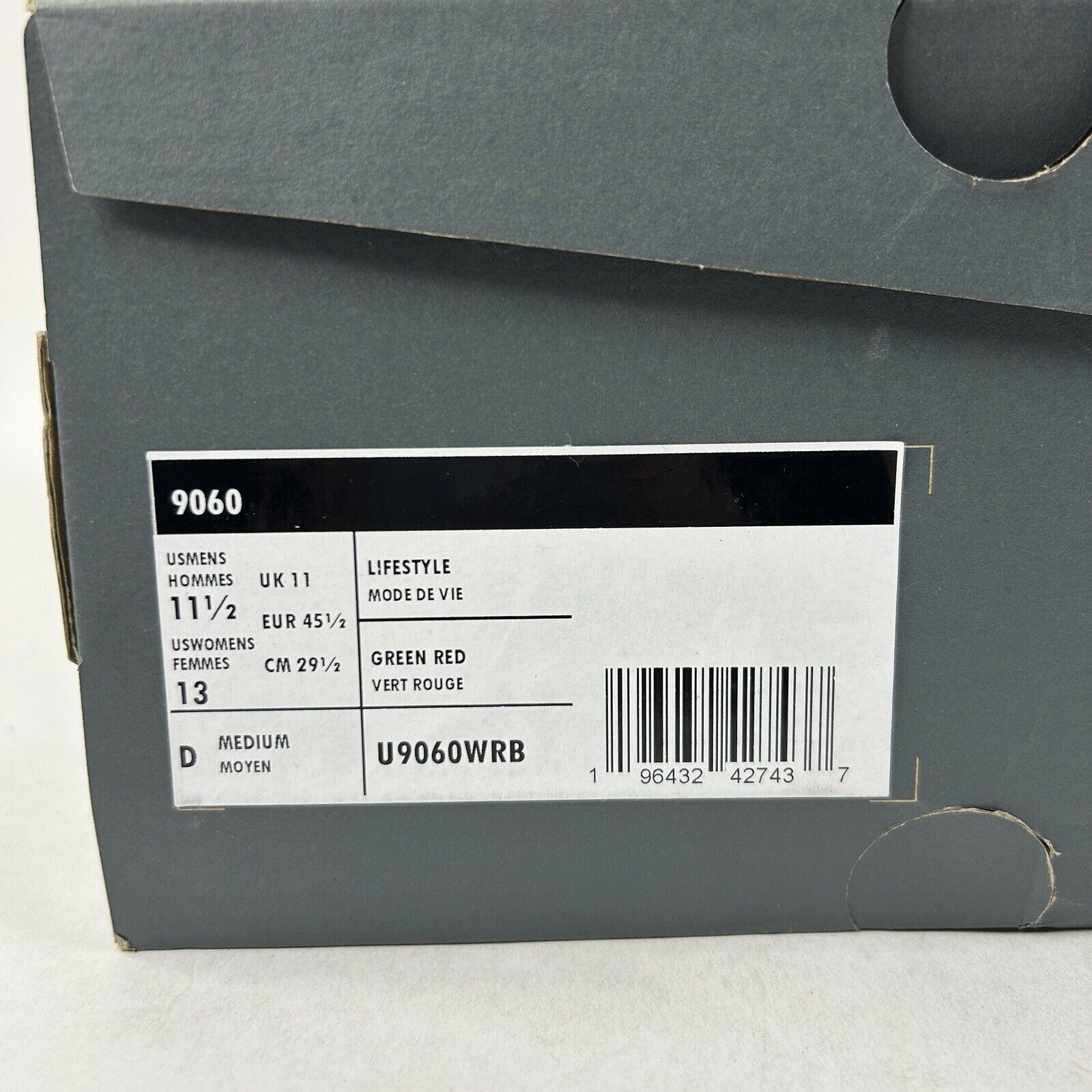 New Balance New Balance 9060 “Warped Multi-Color” 2024 Size US 11.5 / EU 44-45 - 5 Thumbnail