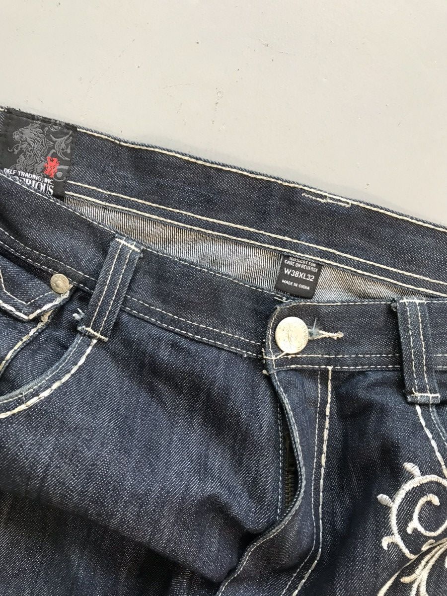 Imperious × Vintage Vintage imperious wings 🪽 embroidered baggy fit denim Size US 41 - 5 Thumbnail