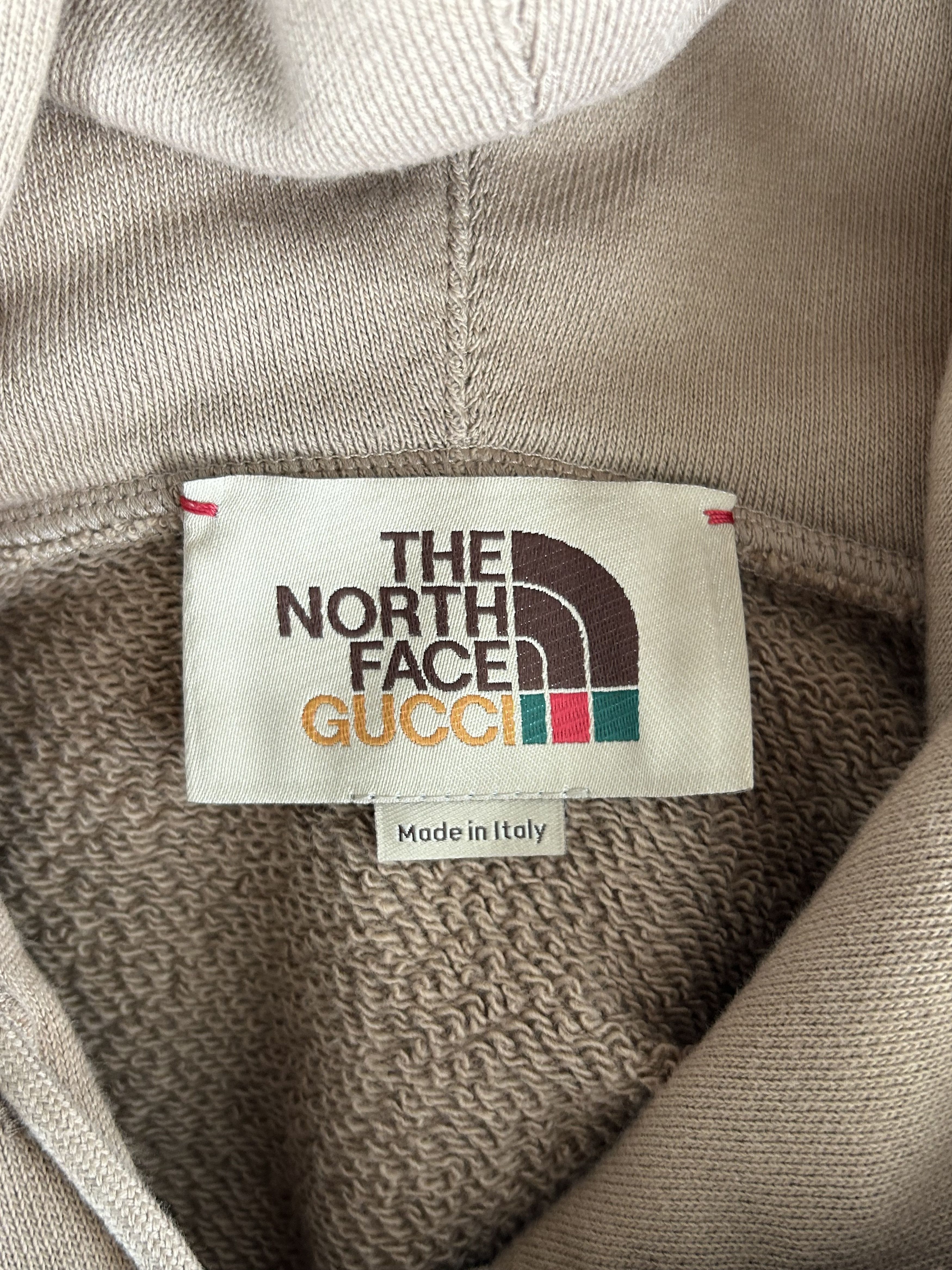 Gucci Gucci The North Face Brown Logo Hoodie Size US XS / EU 42 / 0 - 3 Thumbnail