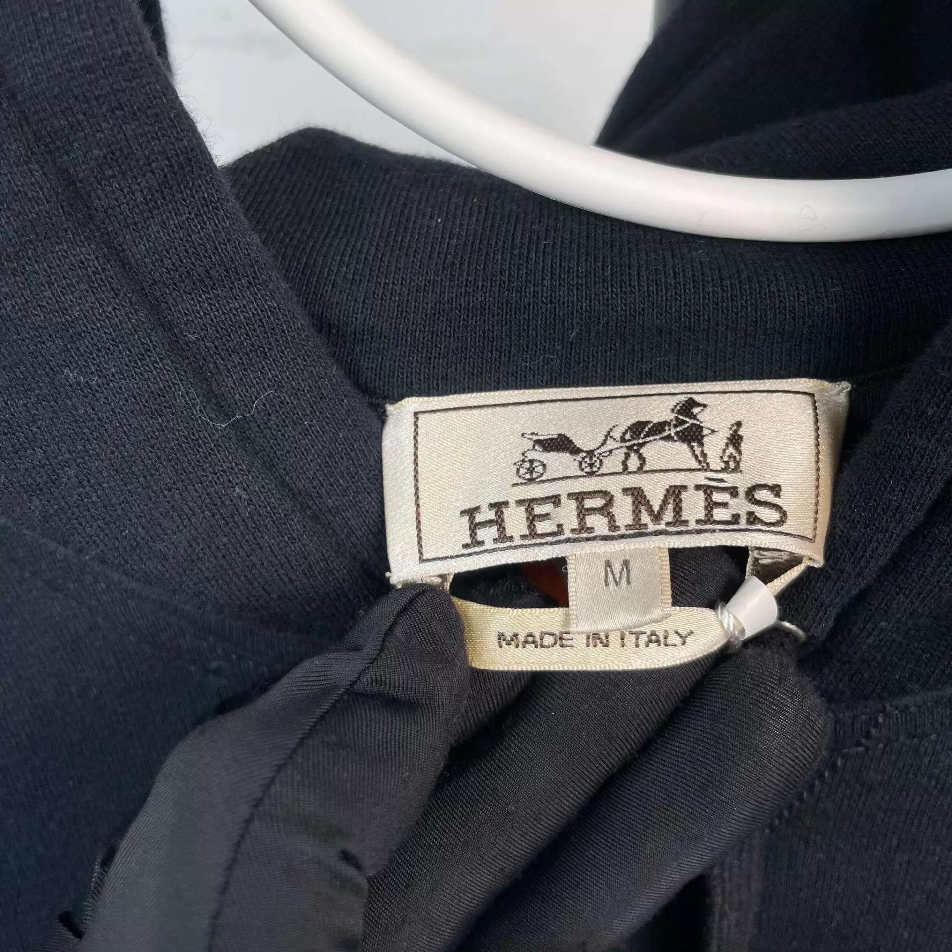 Hermes Hermès men's navy fleece sweatshirt 170/84A 98 new Size US M / EU 48-50 / 2 - 3 Thumbnail