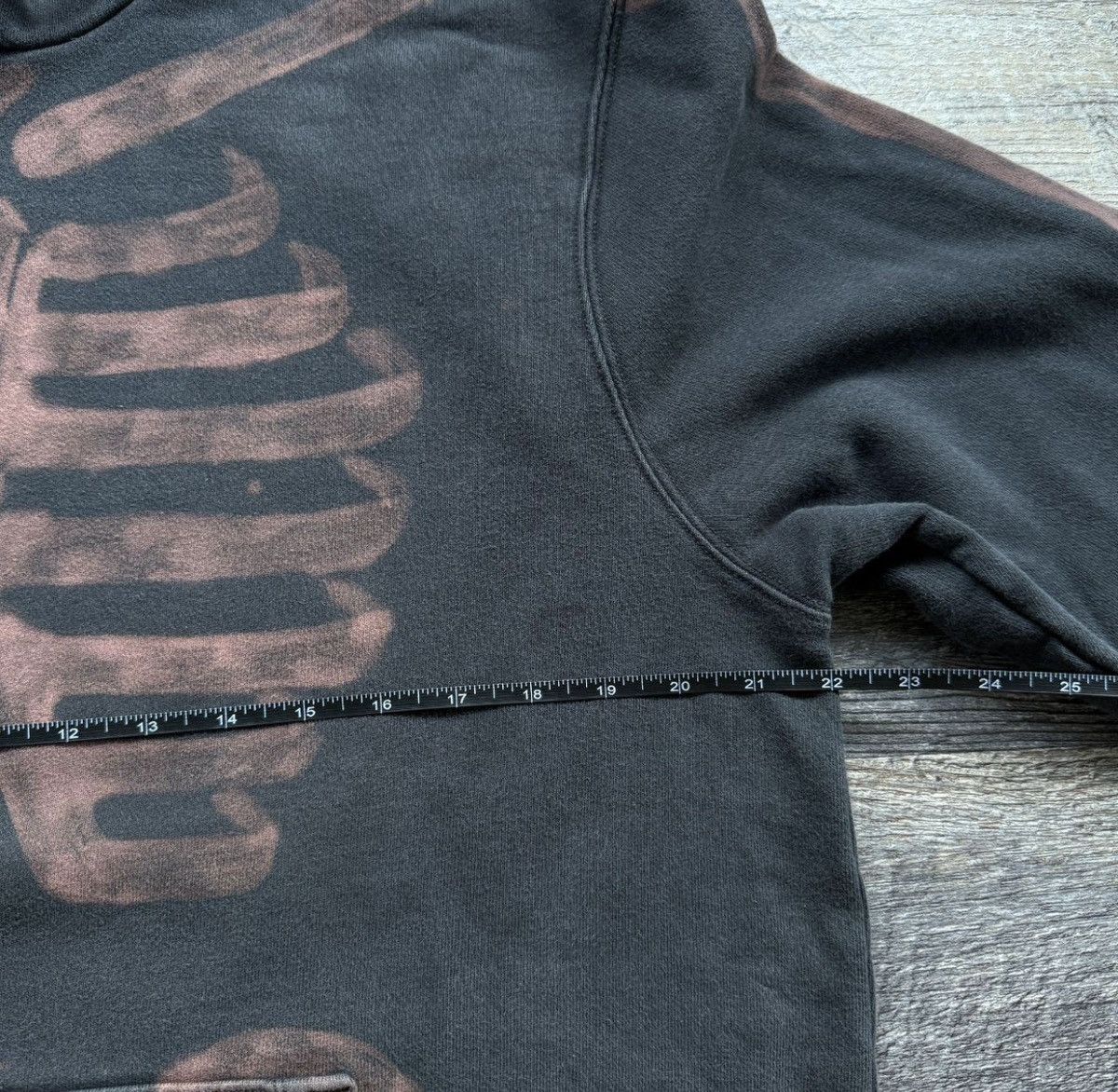 Gap Handmade bleached skeleton hoodie Size US L / EU 52-54 / 3 - 4 Thumbnail