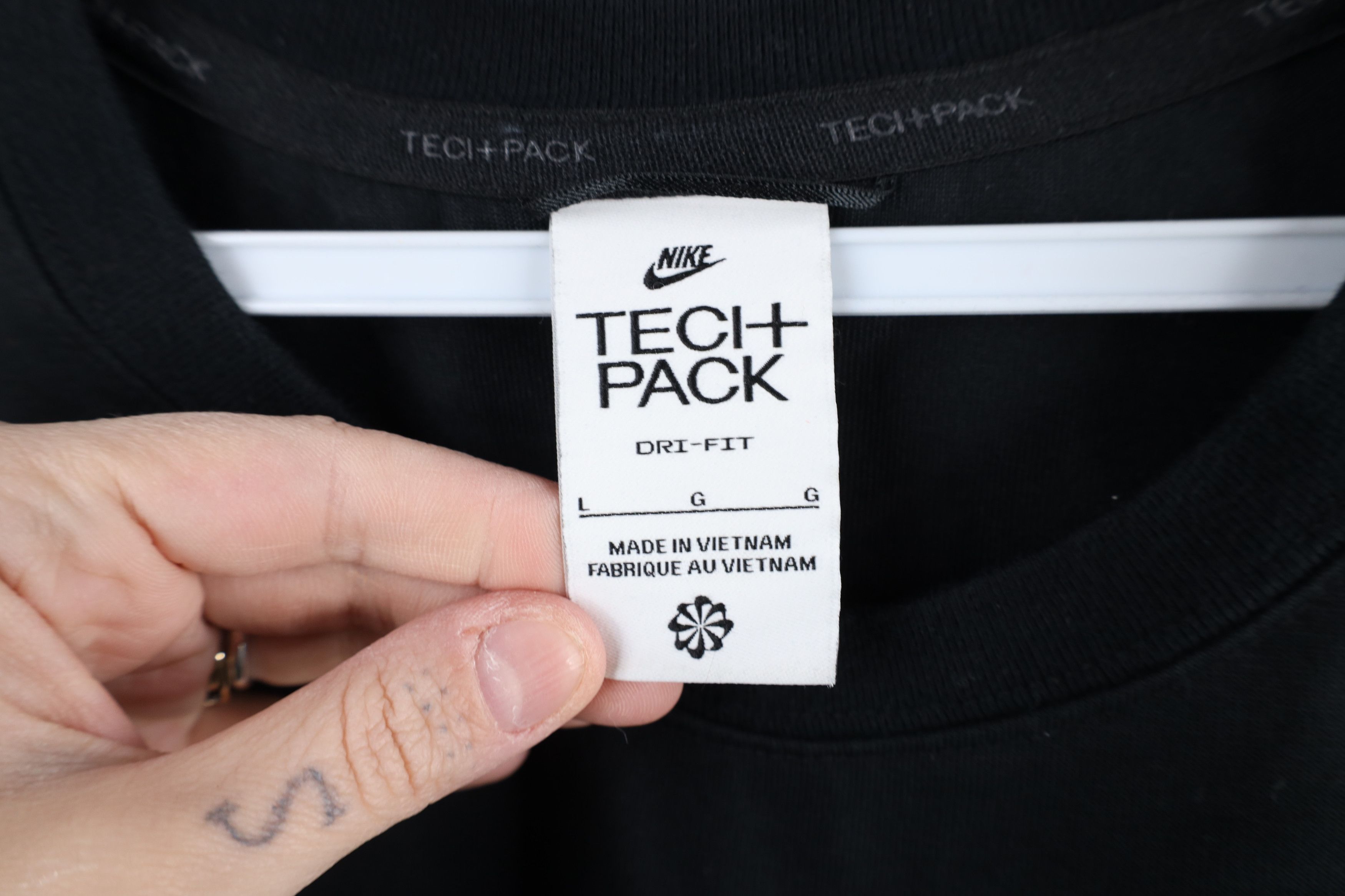 Nike × Vintage Nike Tech Pack Heavyweight Boxy Fit Short Sleeve T-Shirt Size US L / EU 52-54 / 3 - 7 Thumbnail