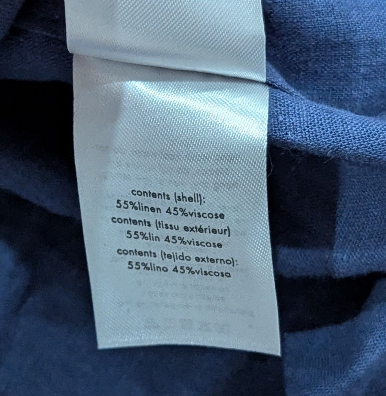 Onia Onia Linen Blend LS Button Up Shirt Blue S Size US S / EU 44-46 / 1 - 6 Thumbnail