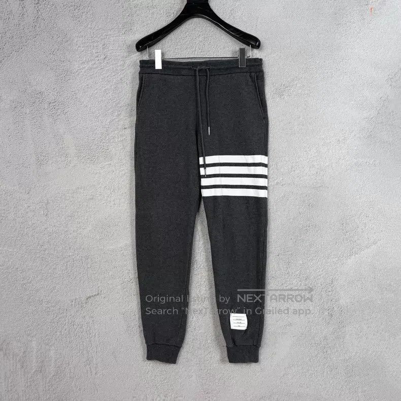 Thom Browne Thom Browne size 1 Knit Sweatpants - Dark Gray Size US 32 / EU 48 - 1 Thumbnail
