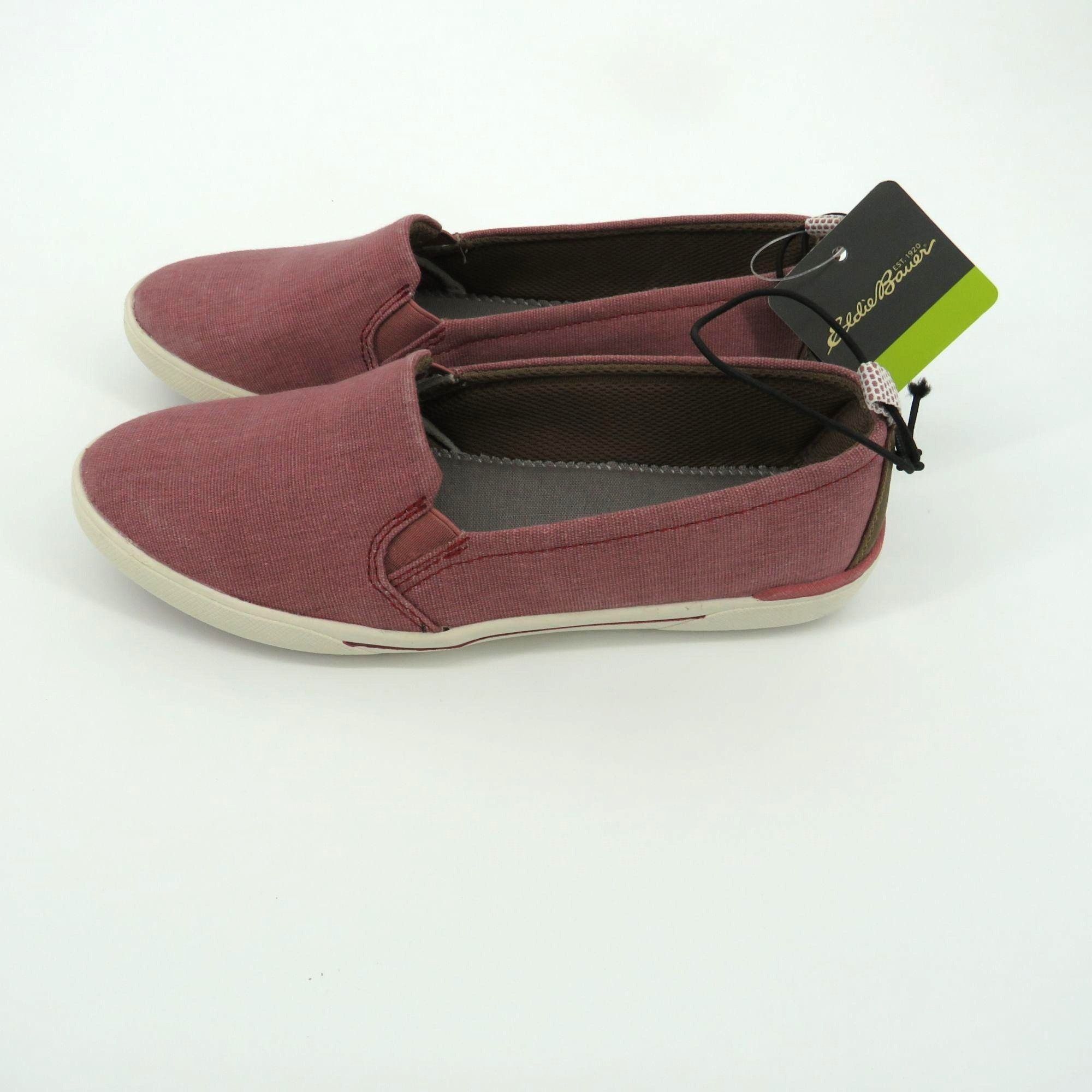 Eddie Bauer Eddie Bauer Women's Casual Slip-On Shoes Size 6 Red/Brown Ca Size US 6 / IT 36 - 5 Thumbnail
