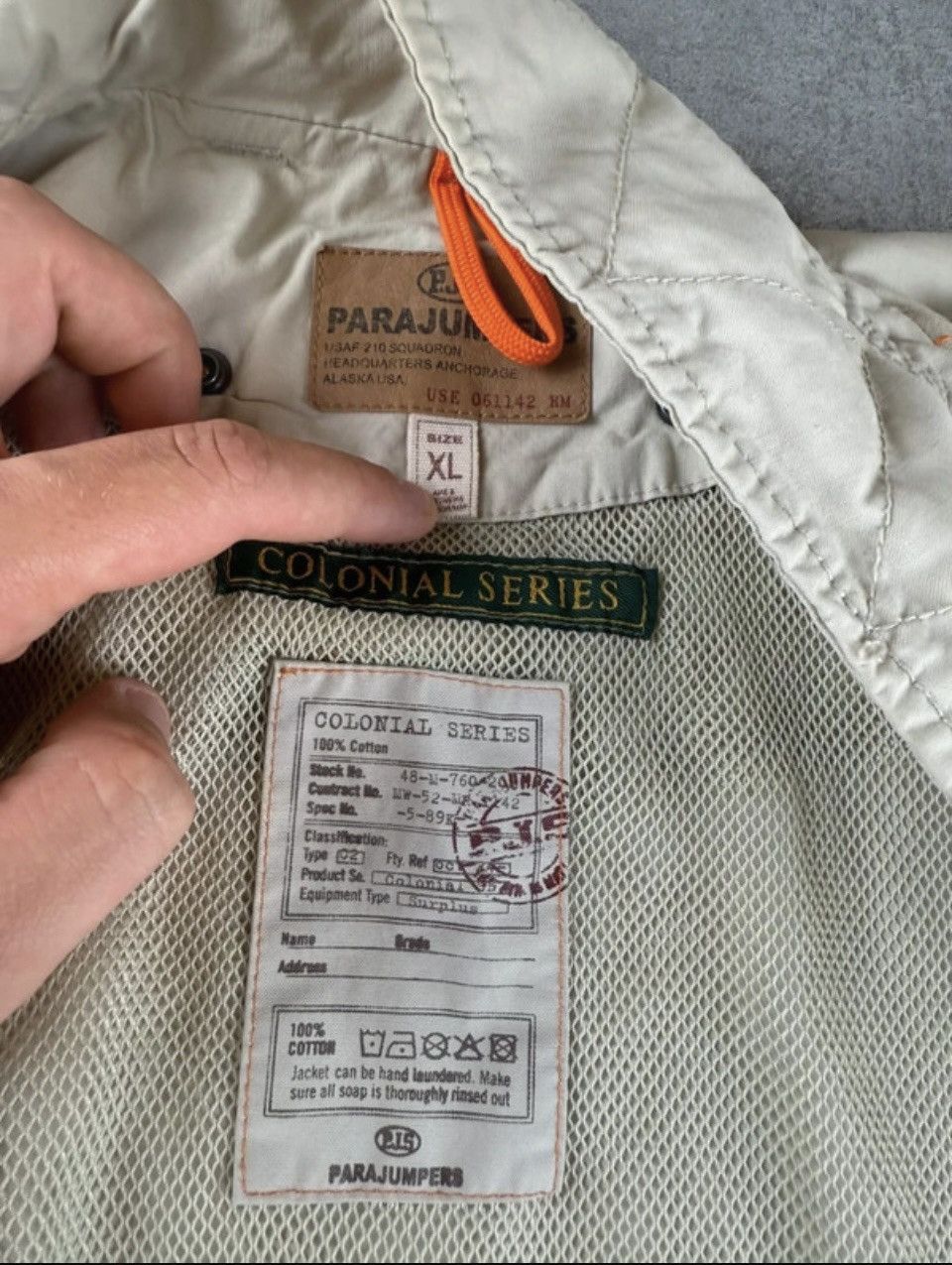 Parajumpers Parajumpers Colonial Series MilitaryJacket Rare ArchivePiece Size US XL / EU 56 / 4 - 7 Thumbnail