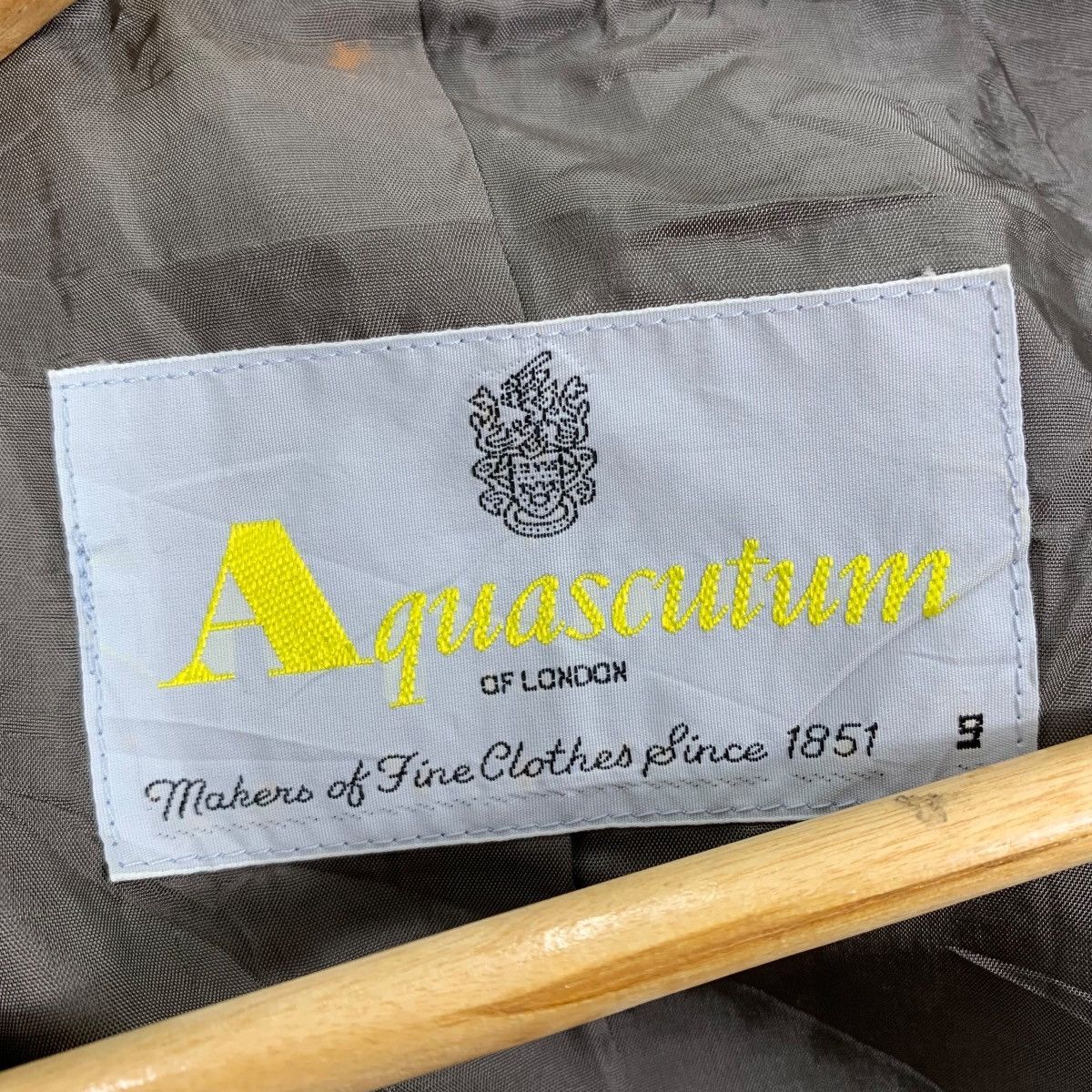 Aquascutum Vintage AQUASCUTUM OF LONDON Flower Overprint Coat Jacket Size L / US 10 / IT 46 - 6 Thumbnail