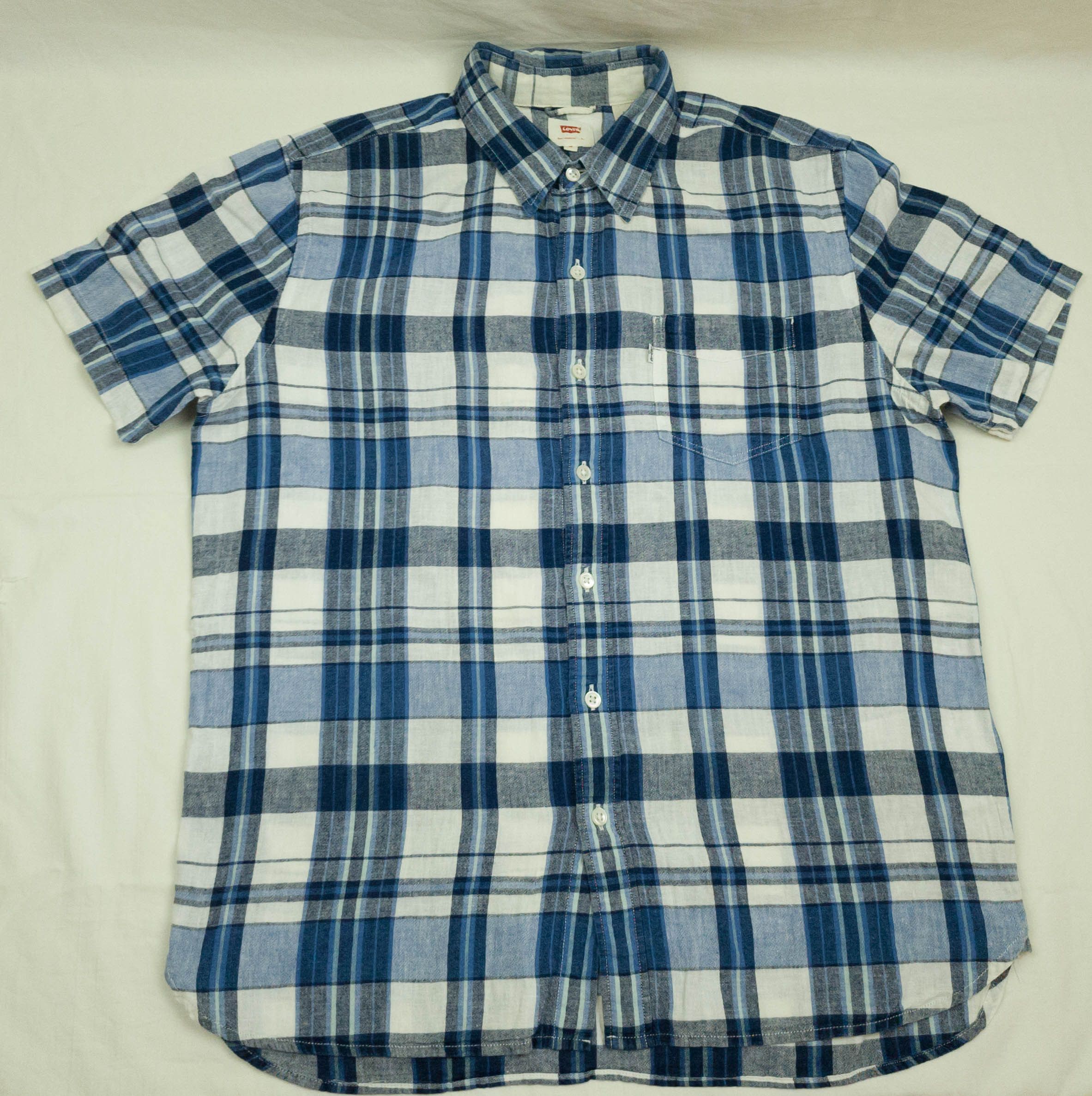 Levi's Levi's SHIRT SHORT SLEEVE LINEN COTTON SIZE M VGC Size US M / EU 48-50 / 2 - 3 Thumbnail