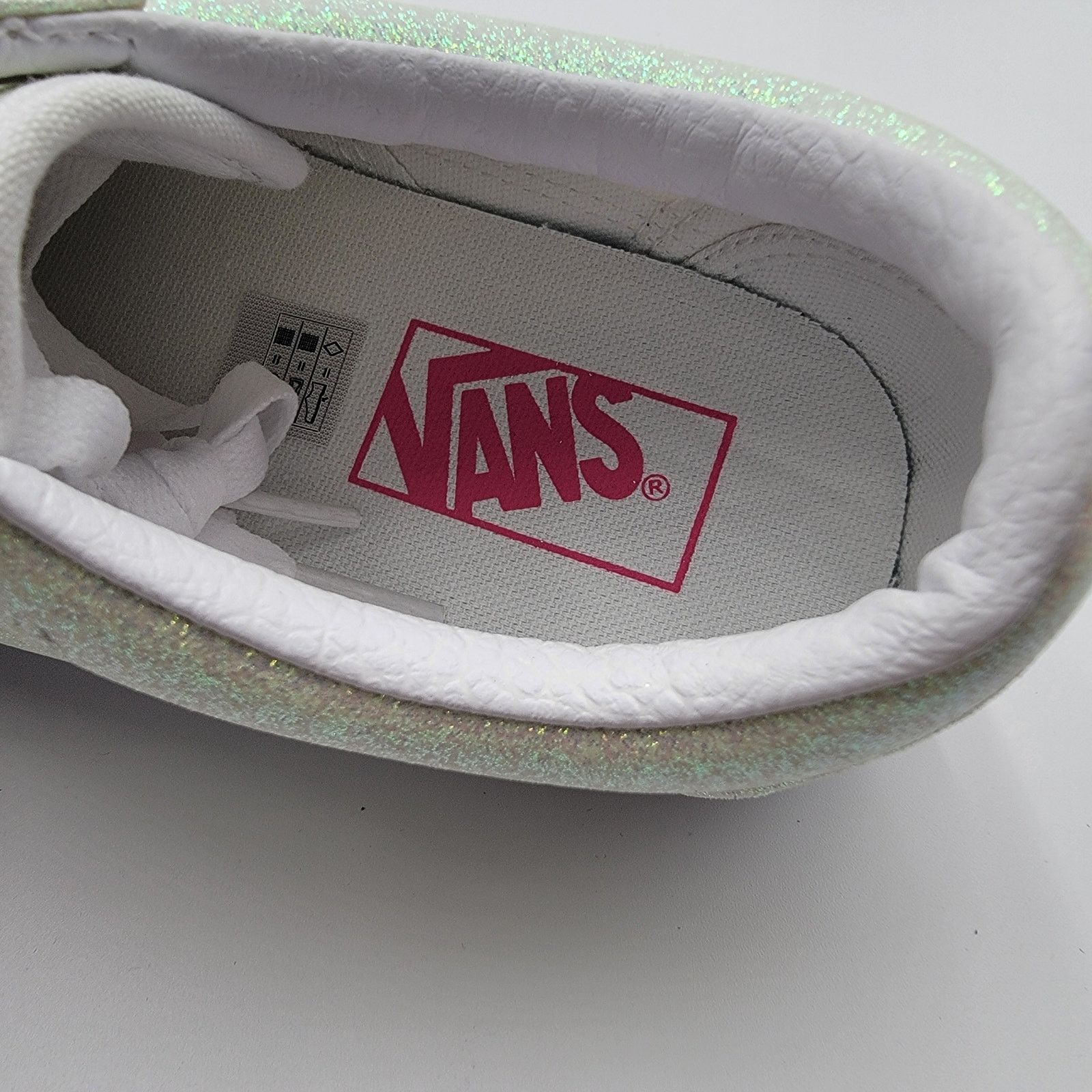 Vans Vans Old Skool UV Glitter Sz 6M/7.5W Pink/Green VN0A3WKT3UA1 Size US 7.5 / IT 37.5 - 6 Thumbnail