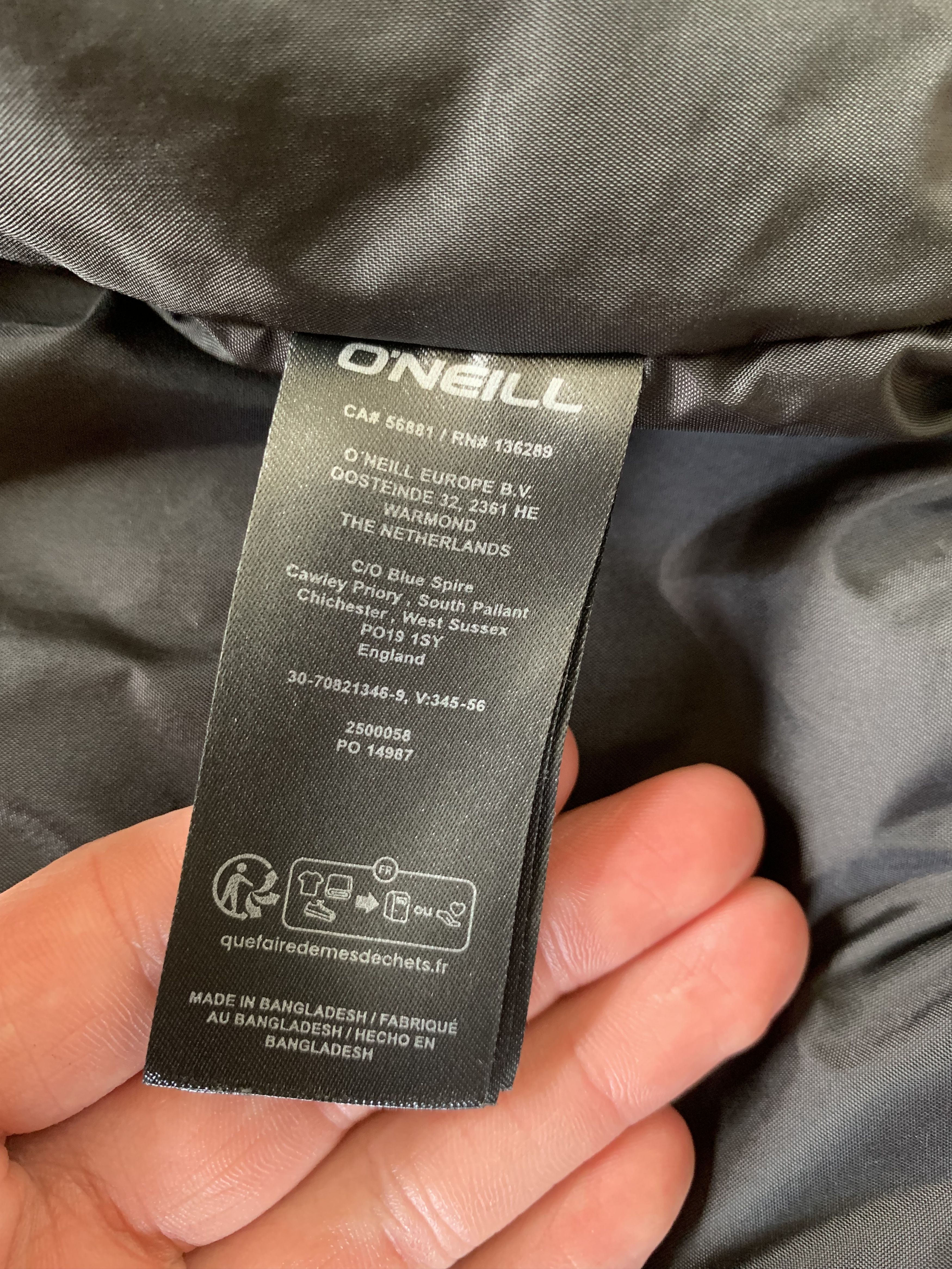 O'Neill × Vintage O'Neill Black Windproof Breatheble Jacket Size US L / EU 52-54 / 3 - 8 Thumbnail
