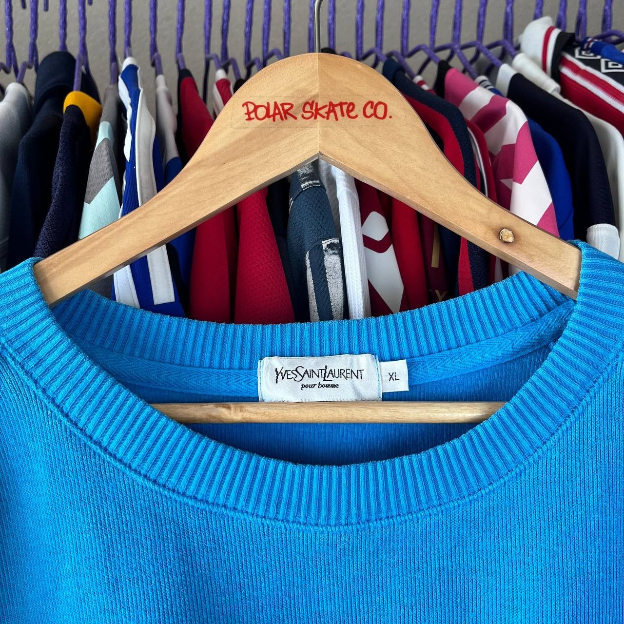 Vintage Yves Saint Laurent YSL Baggy Relaxed Fit Sweatshirt