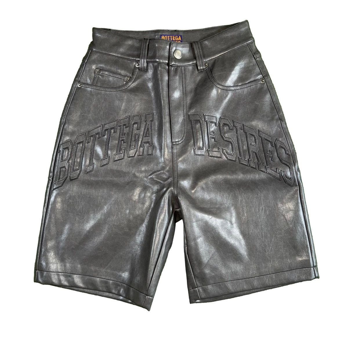 Bottega Desires Bottega Desires Leather Shorts Size US 40 / EU 56 - 1 Thumbnail