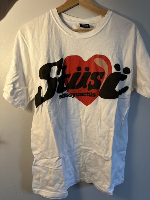 Stussy Stussy x CPFM Heart T-shirt White | Grailed