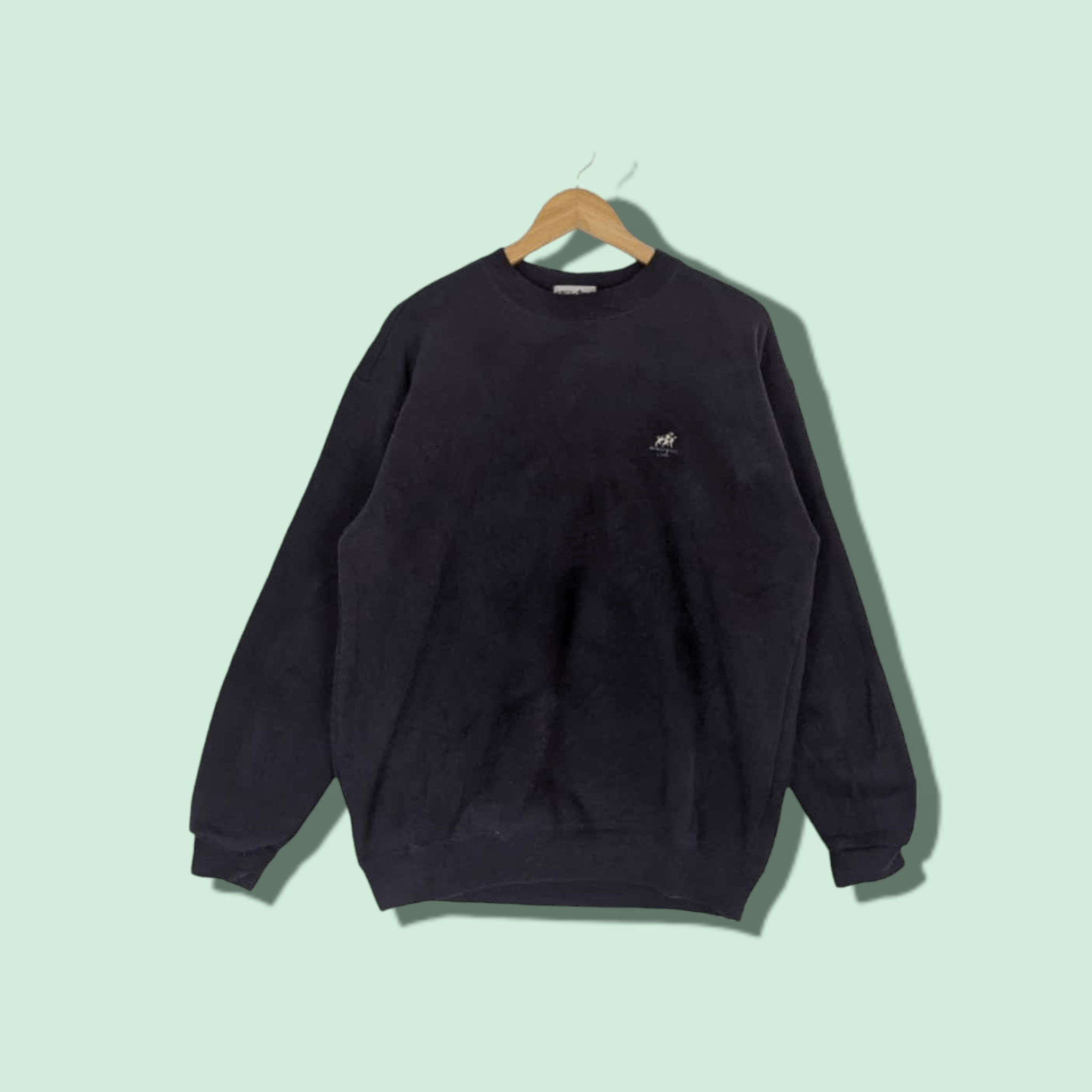 Japanese Brand NOVASPORT Sportswear Crewneck Jumper Sweatshirt Size US XL / EU 56 / 4 - 1 Thumbnail