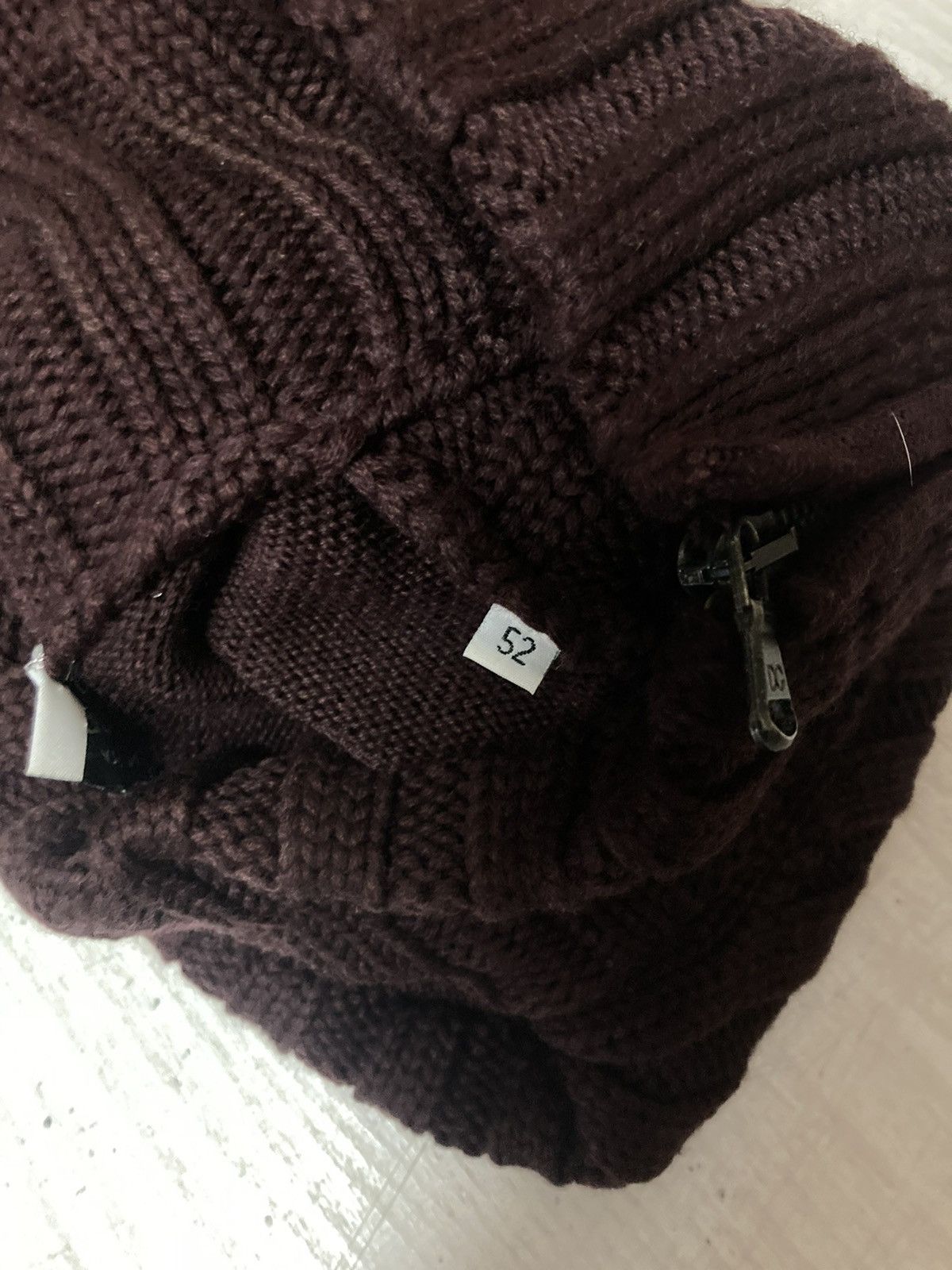 Dolce & Gabbana × Vintage Dolce&Gabbana Archive Knitted Avant Garde Zip Sweater Size US L / EU 52-54 / 3 - 17 Thumbnail