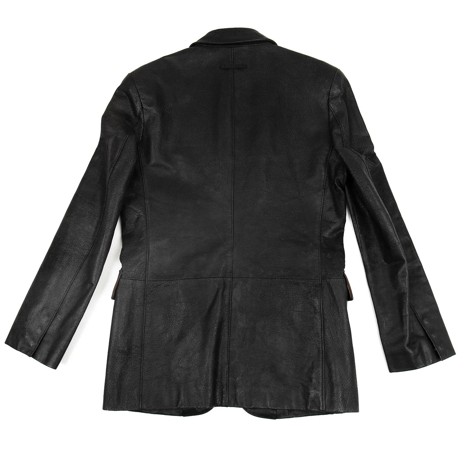 Jean Paul Gaultier Leather Jacket in Black Size 50 Size US M / EU 48-50 / 2 - 17 Thumbnail