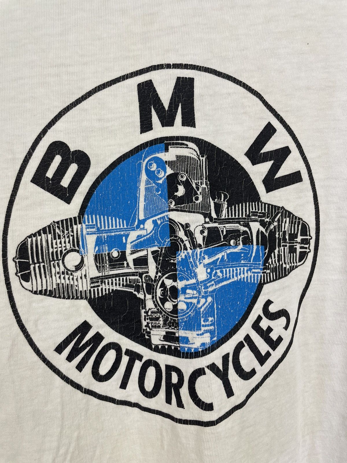 BMW Vintage 90s BMW Motorcycles t shirt Size US L / EU 52-54 / 3 - 4 Thumbnail