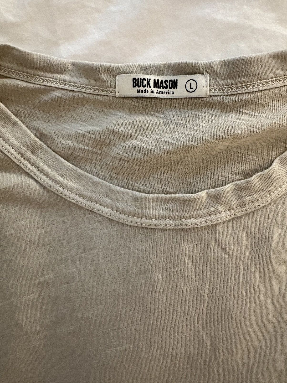 Buck Mason Buck Mason Pima Cotton Long Sleeve Size US L / EU 52-54 / 3 - 6 Thumbnail