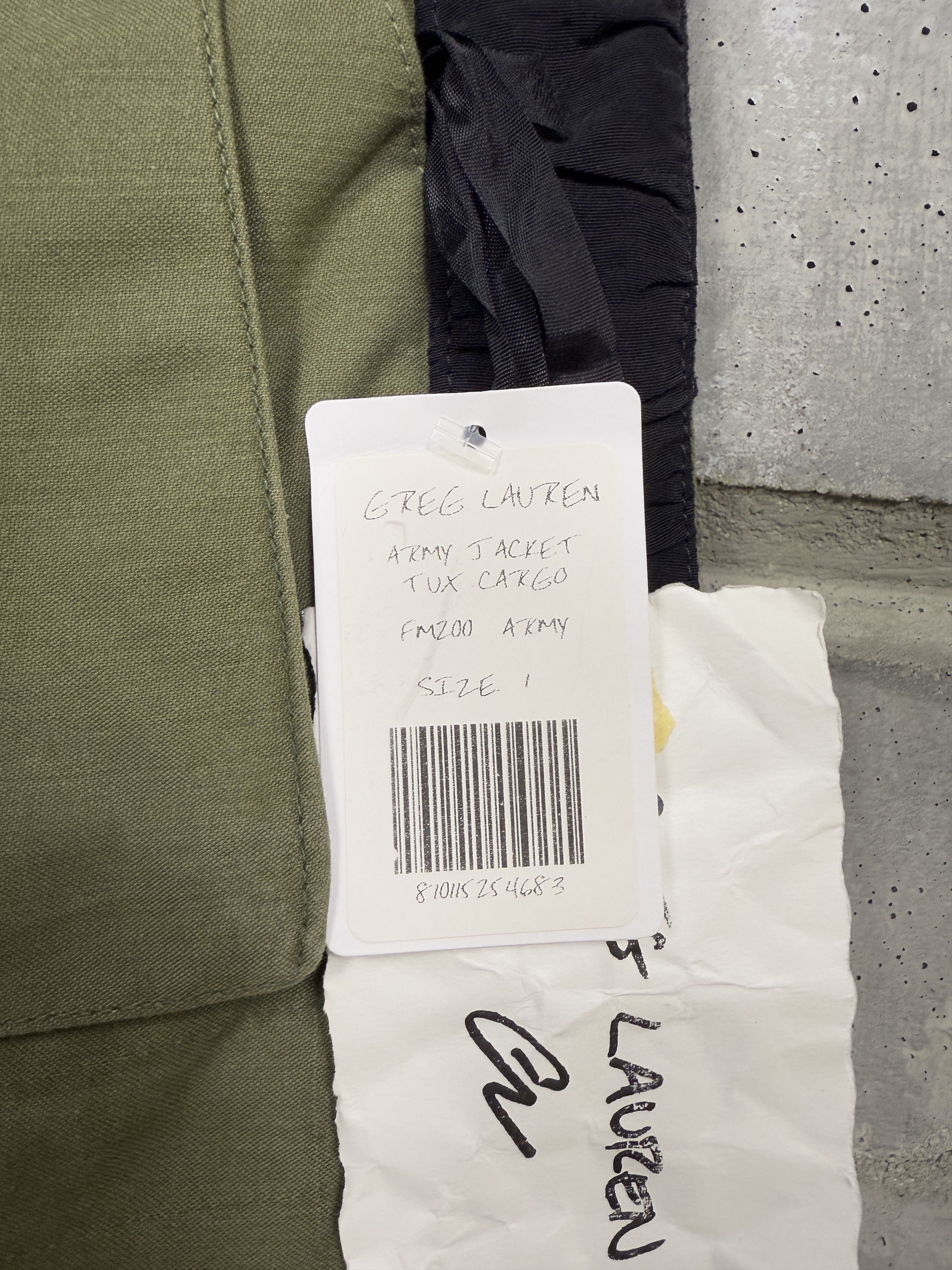 Greg Lauren $1200 Greg Lauren Army Jacket Tux Cargo Pants Size US 30 / EU 46 - 9 Thumbnail